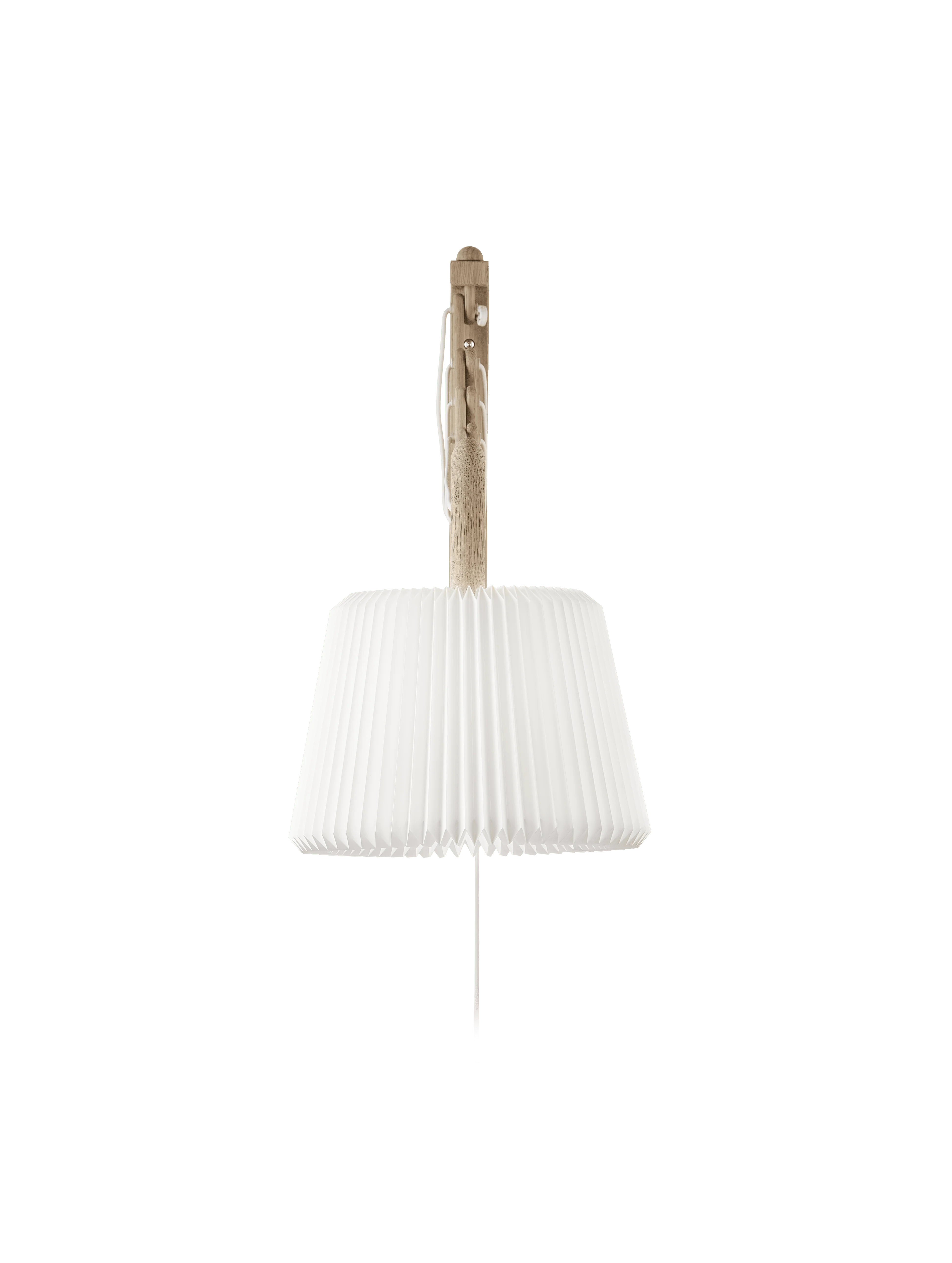 Lampa ścienna MODEL 233 120 SAX biały z jasną dębową podstawą - Image 13