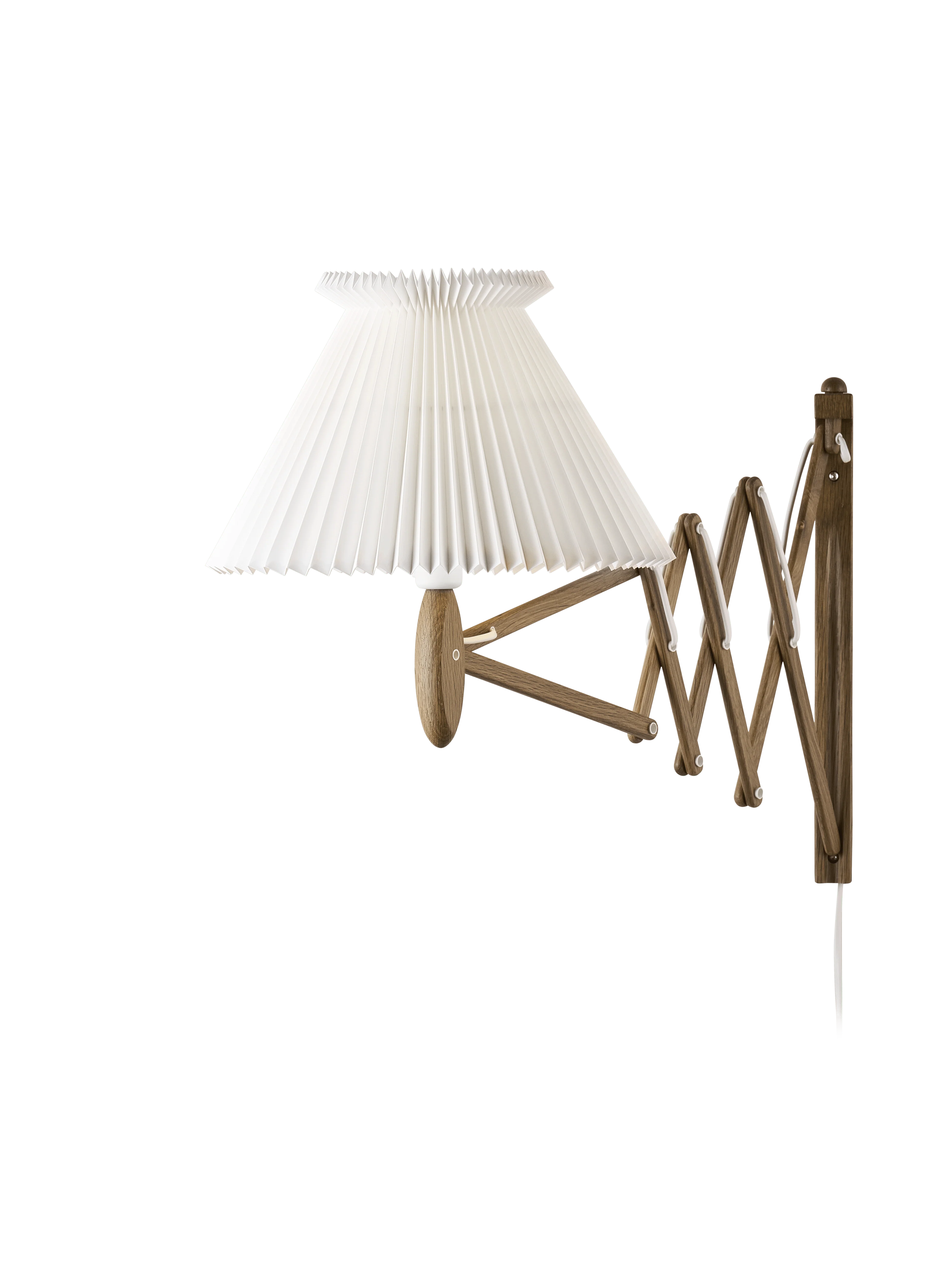 Lampa ścienna MODEL 234 6/21 SAX biały z ciemną dębową podstawą - Image 11