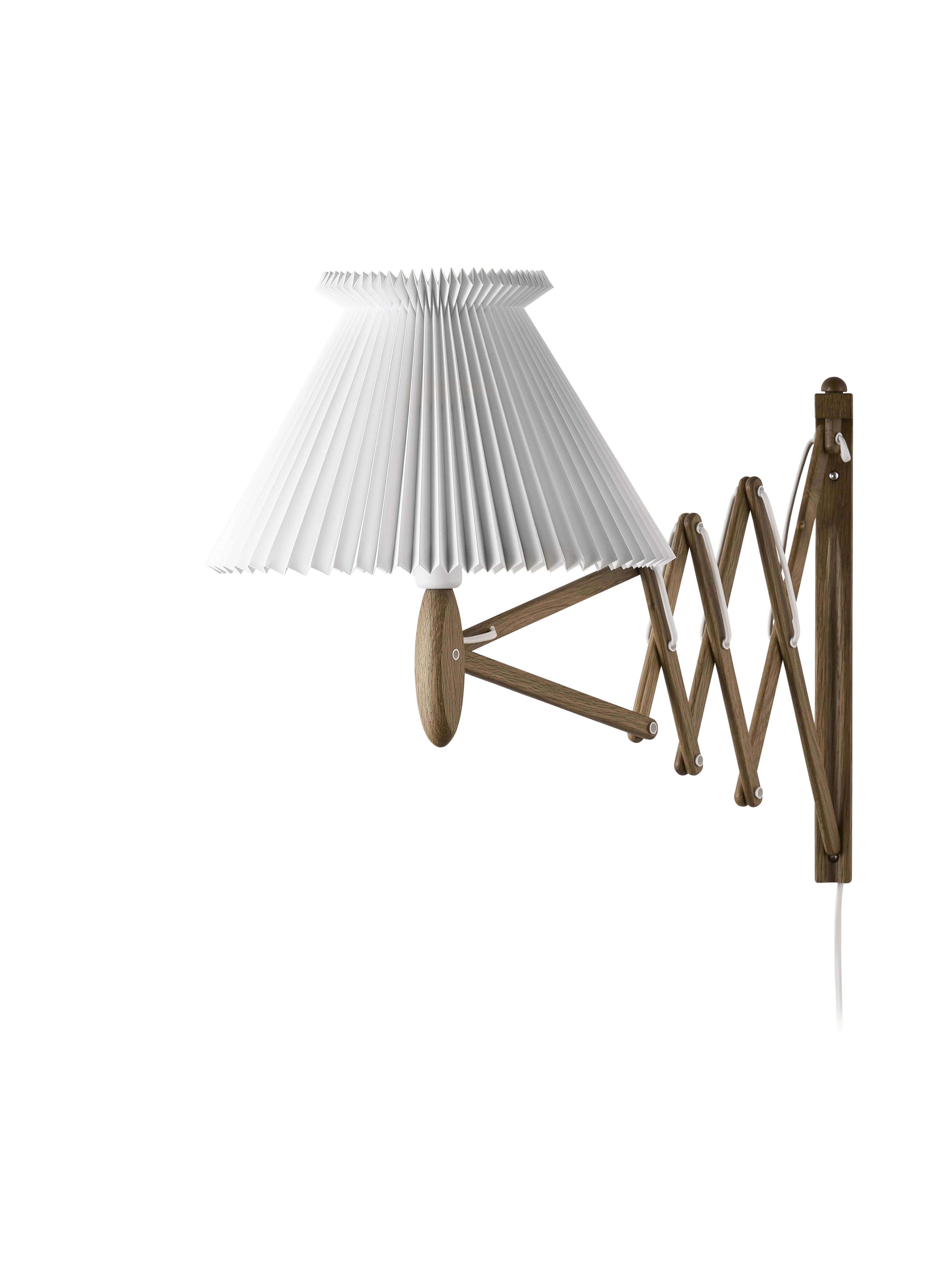 Lampa ścienna MODEL 234 6/21 SAX biały z ciemną dębową podstawą - Image 12