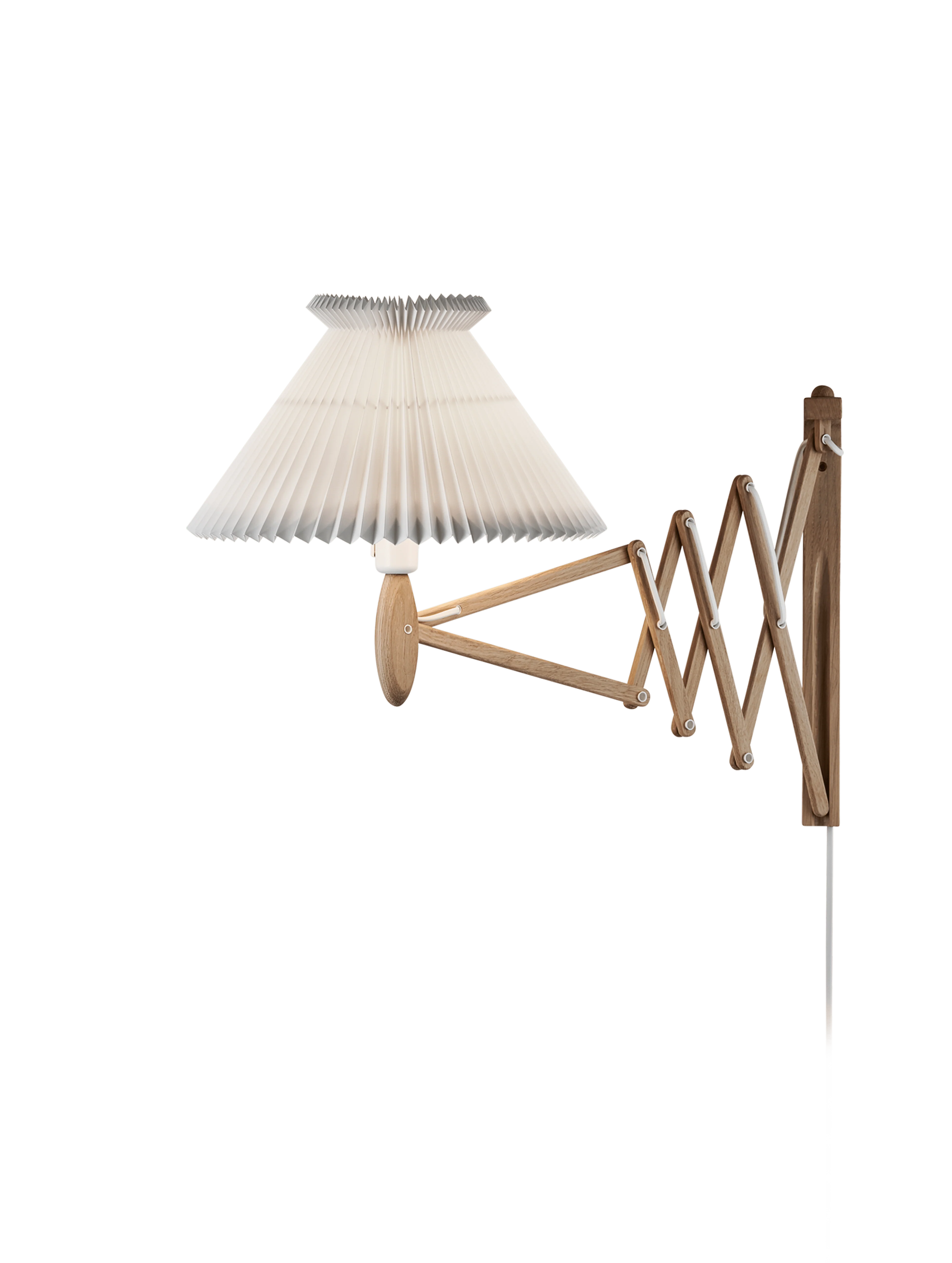 Lampa ścienna MODEL 234 6/21 SAX biały z jasną dębową podstawą - Image 8