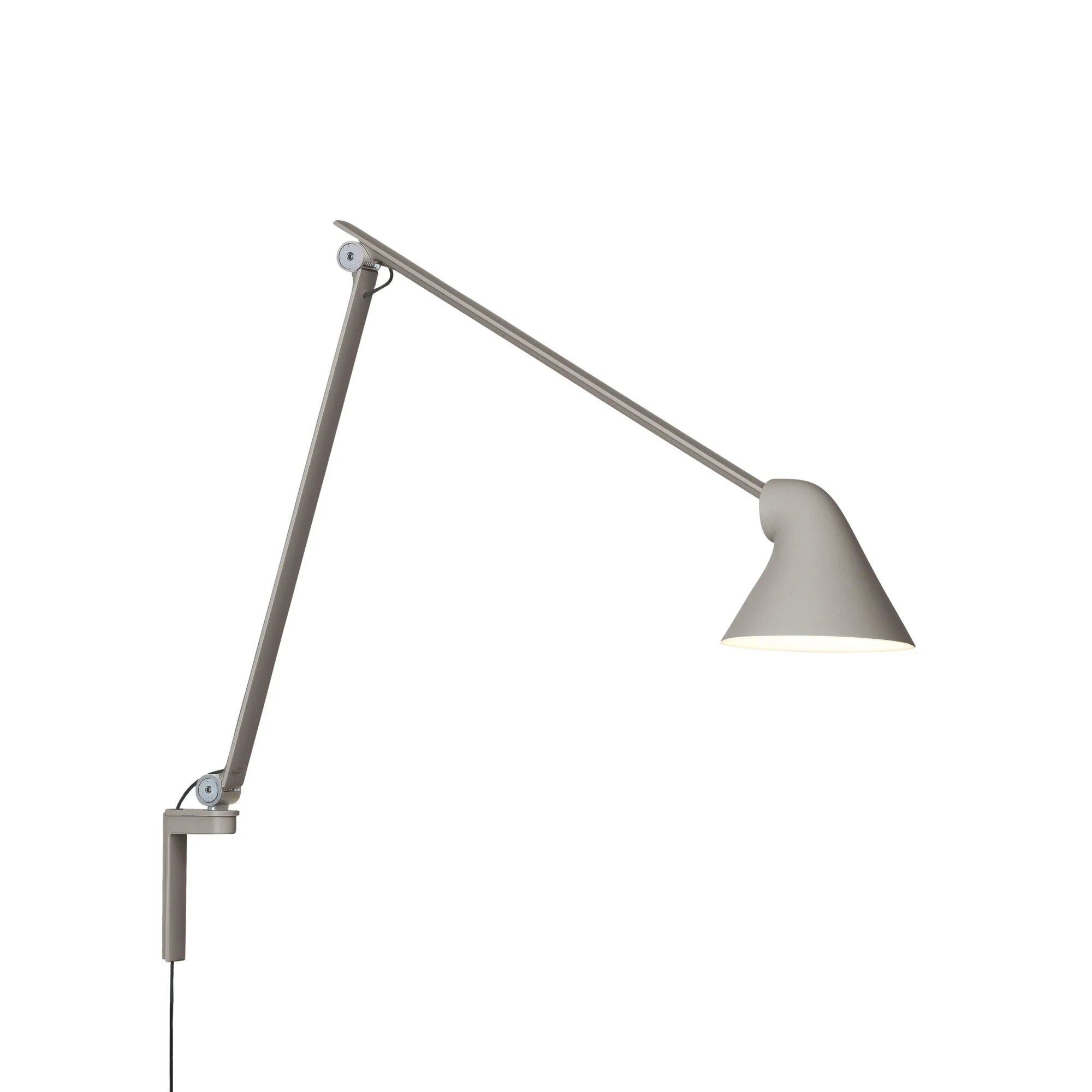 Lampa ścienna na wysięgniku regulowana NJP szary - Image 3