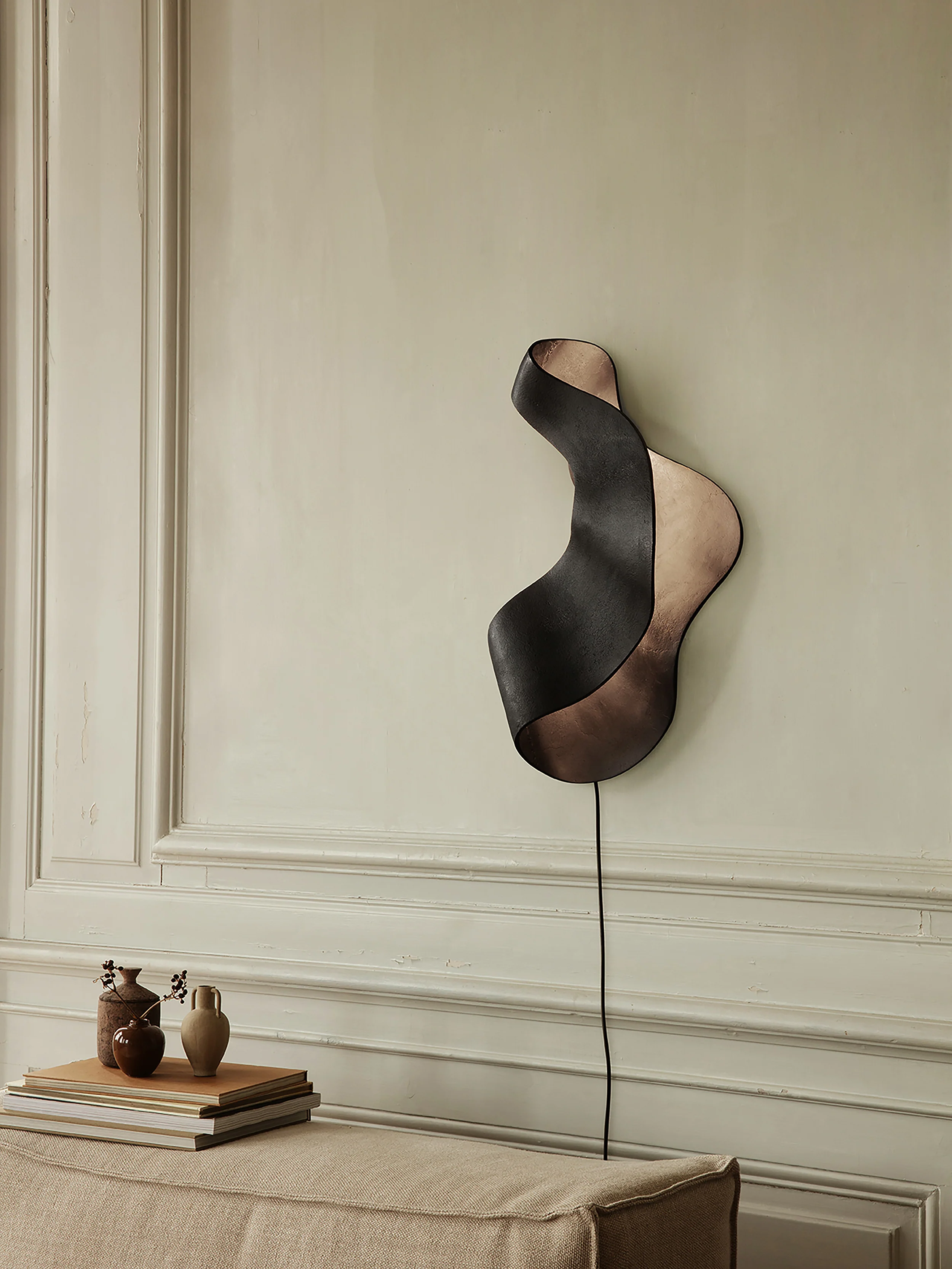 Lampa ścienna OYSTER czarny - Image 3