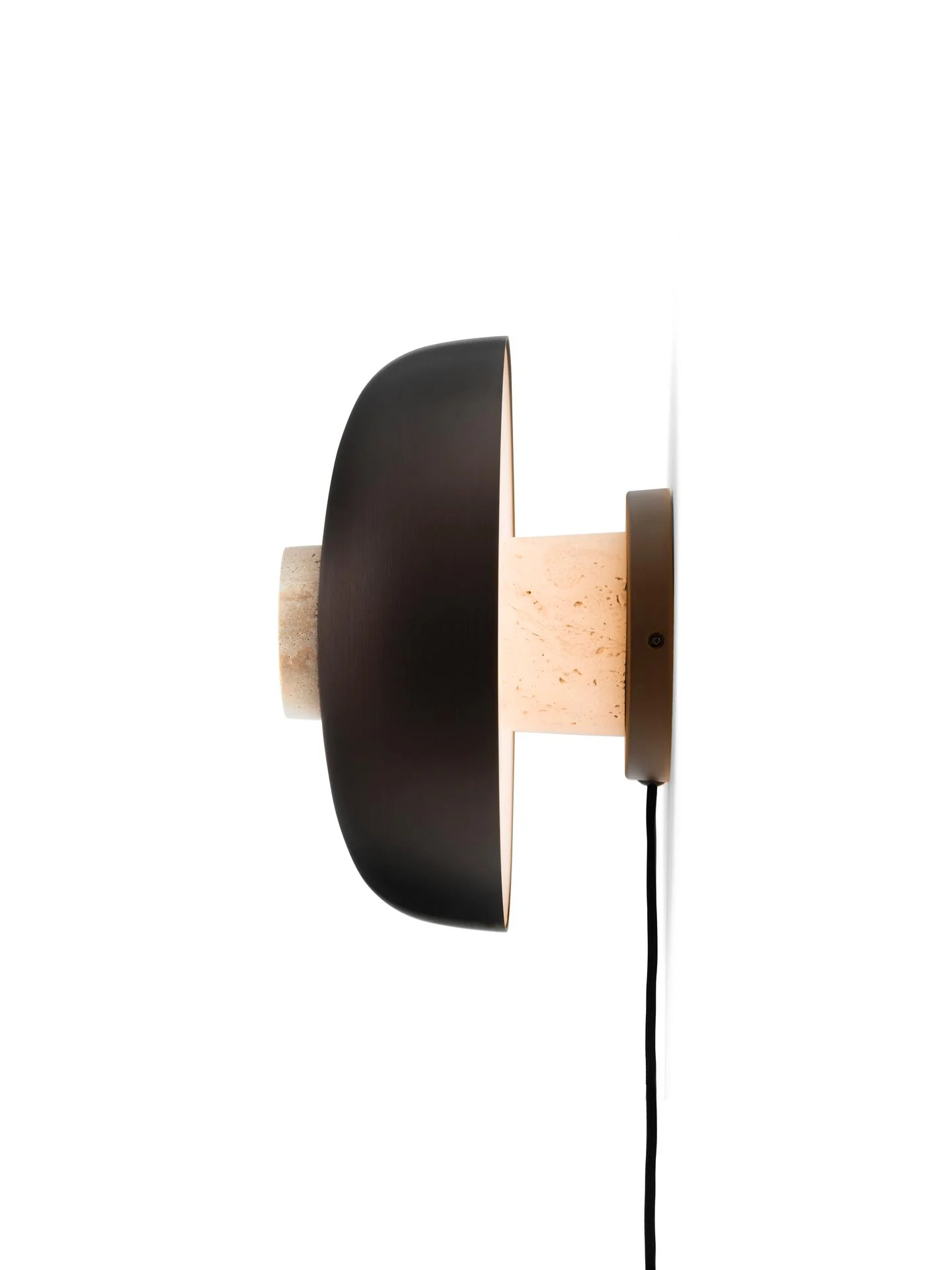 Lampa ścienna REVERSE brązowe aluminium - Image 3