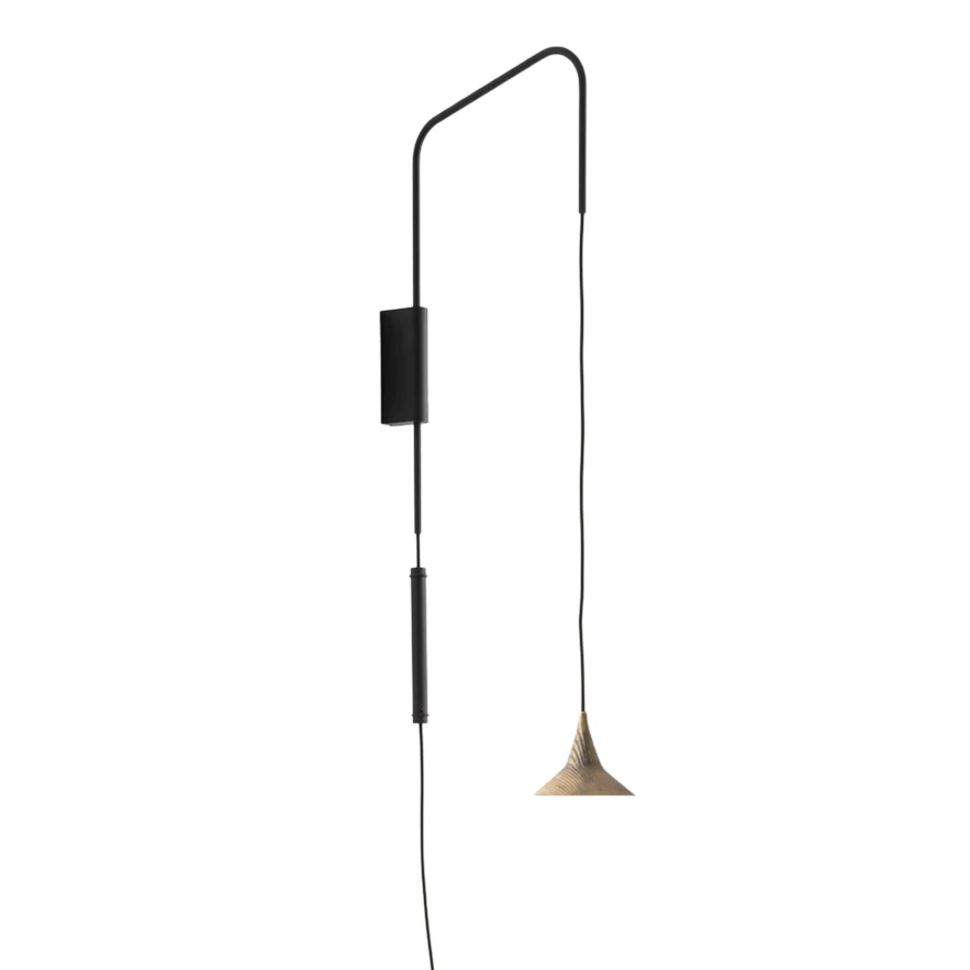 Lampa ścienna UNTERLINDEN mosiądz