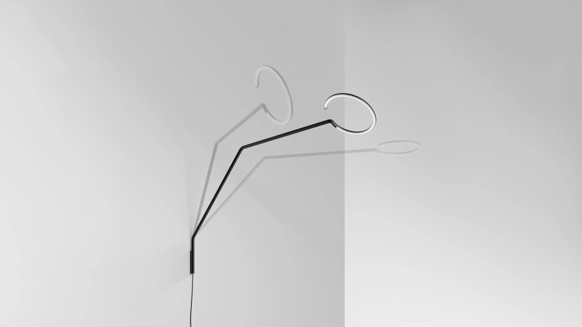 Lampa ścienna na wysięgniku VINE LIGHT L czarny - Image 3