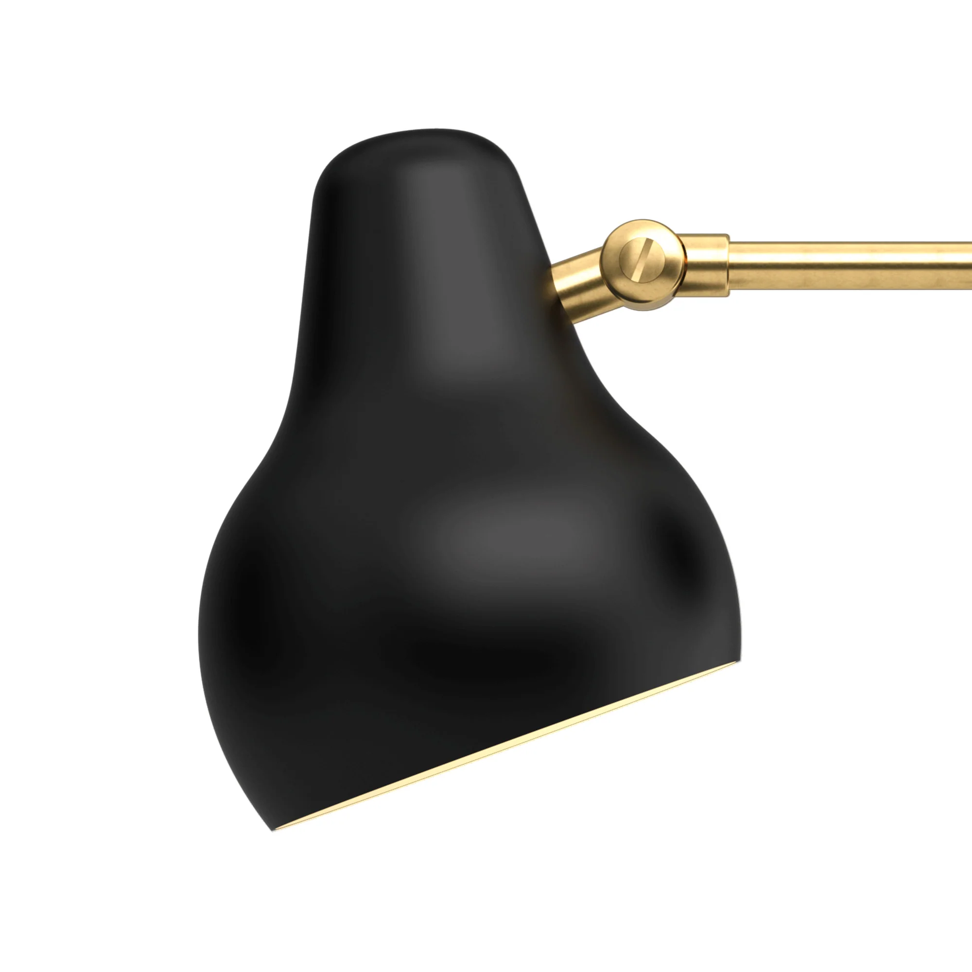 Lampa ścienna VL 38 czarny ze złotym wykończeniem - Image 5