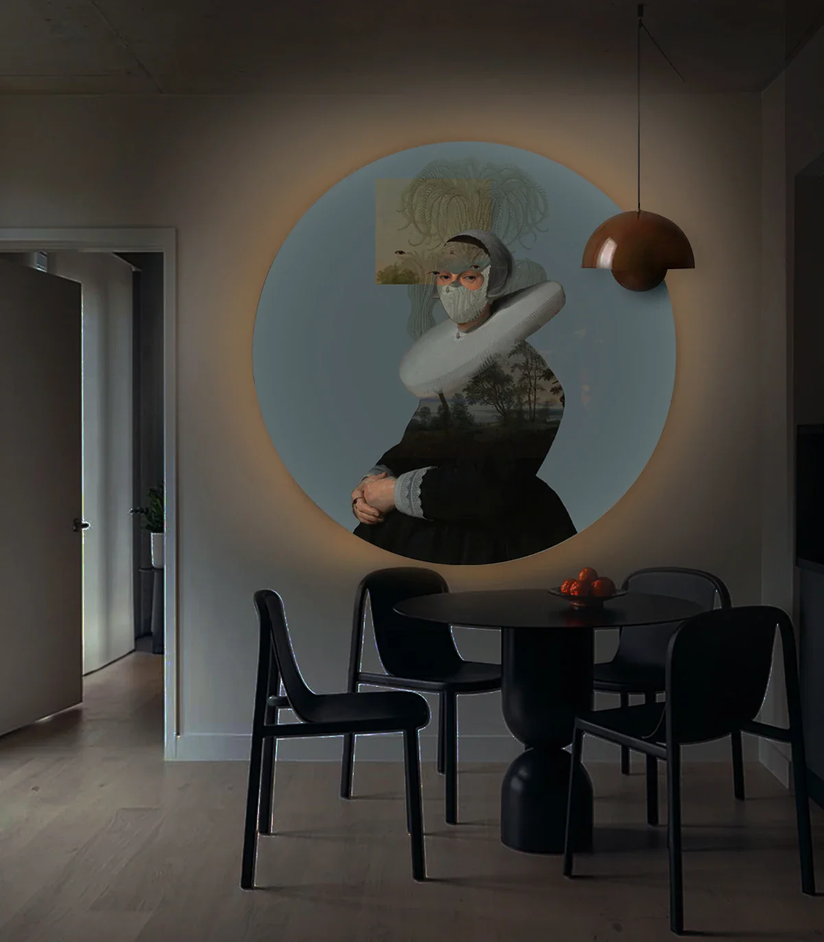 Lampa ścienna DOTS LIGHTING - LANDSCAPE MUSE niebieski - Image 2