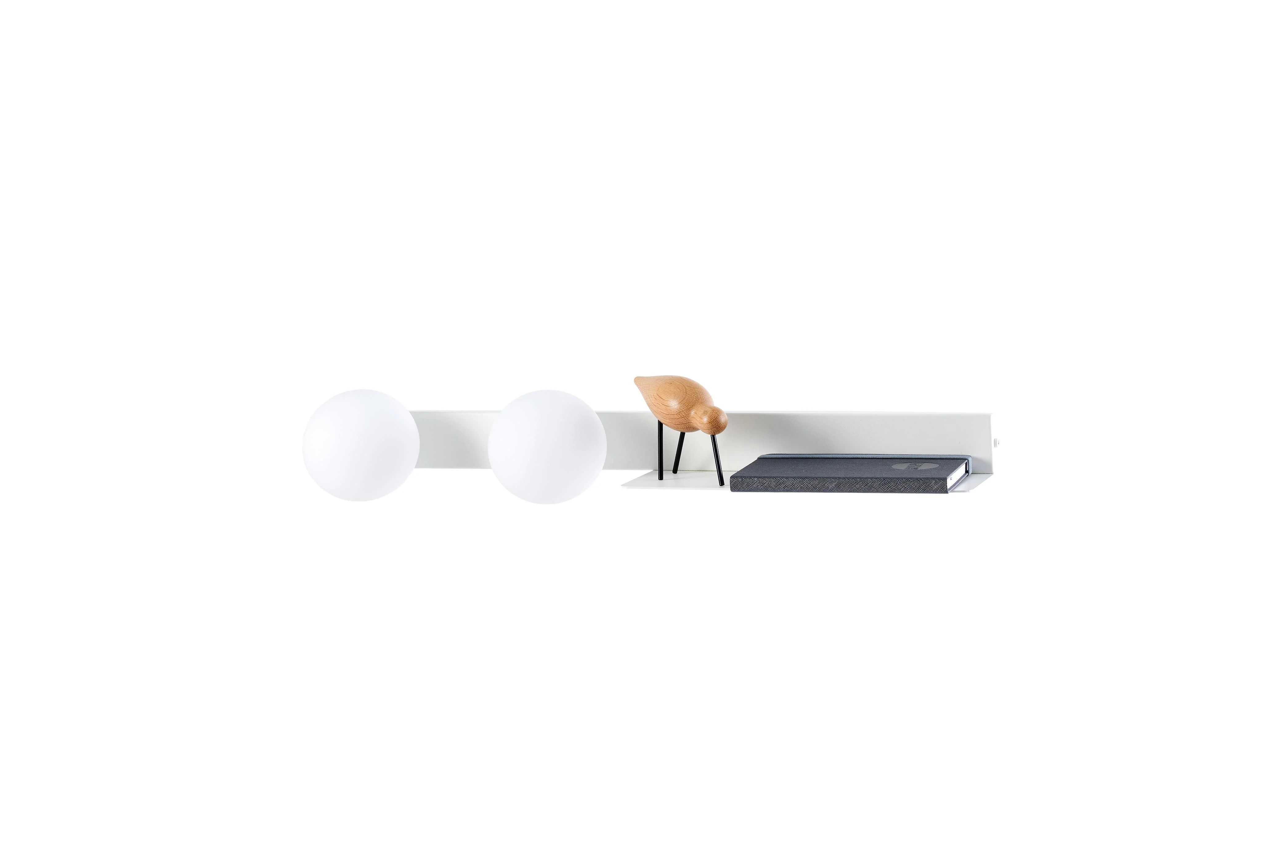 Lampa ścienna z półką BOTANICA DECO biały - Image 4