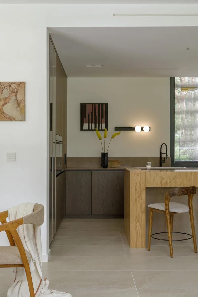 Lampa ścienna z półką dwupunktowa BOTANICA DECO czarny - Image 2