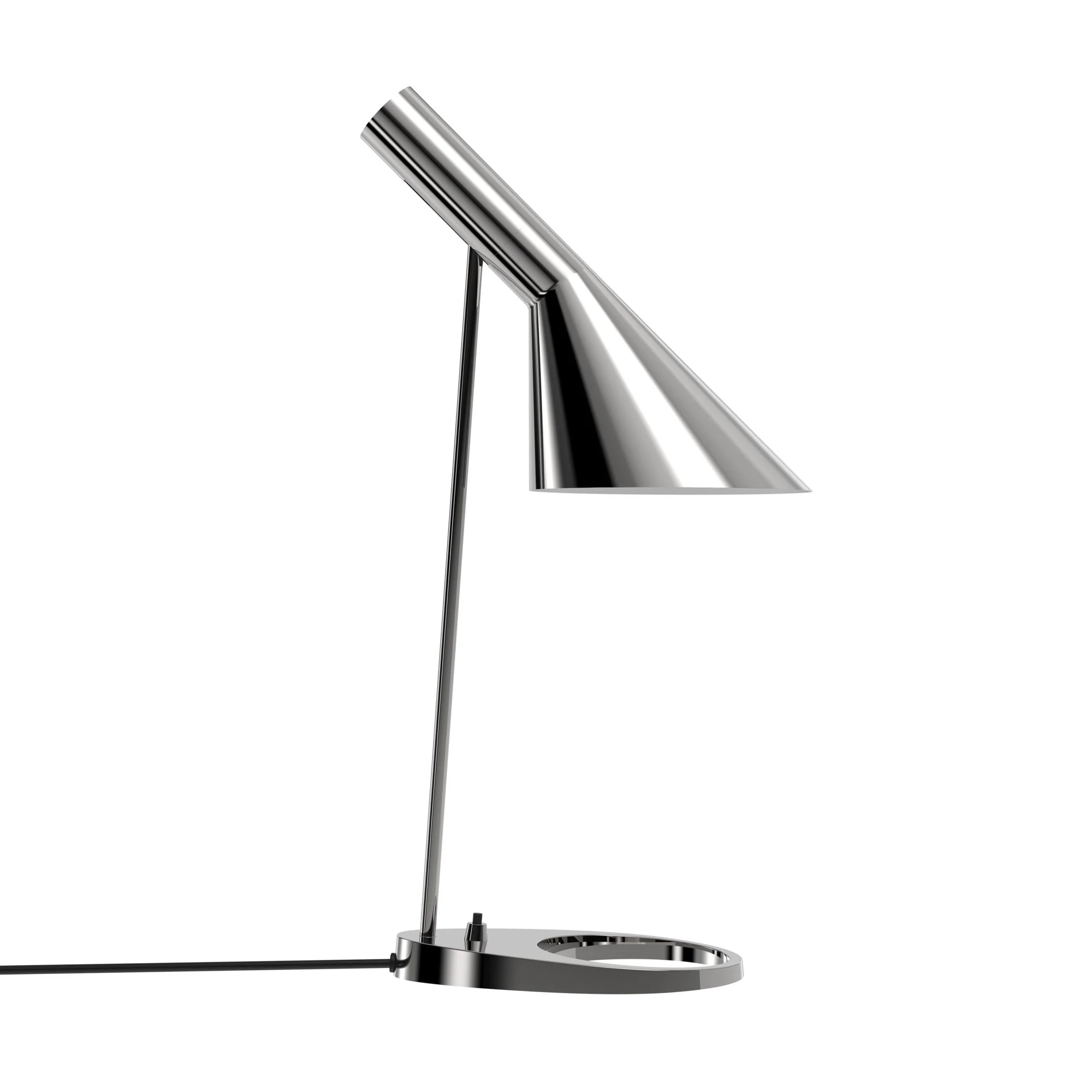 Lampa stołowa AJ polerowana stal nierdzewna