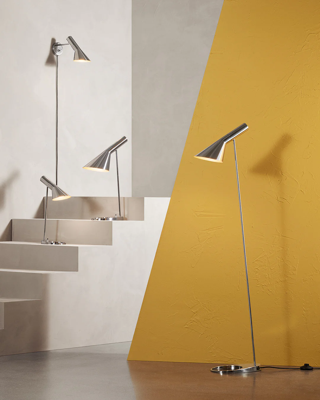 Lampa stołowa AJ polerowana stal nierdzewna - Image 4