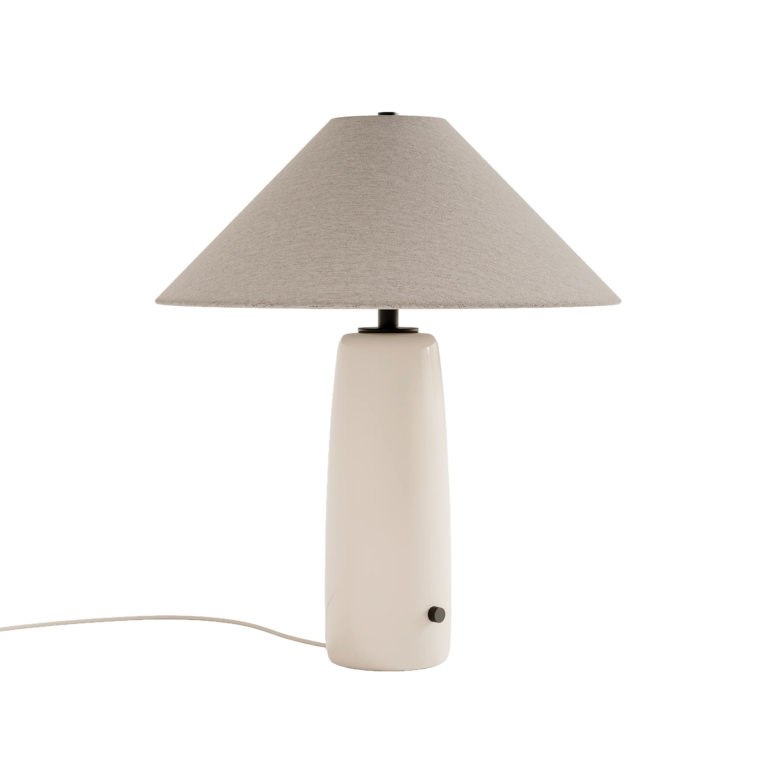 Lampa stołowa BATON beżowy