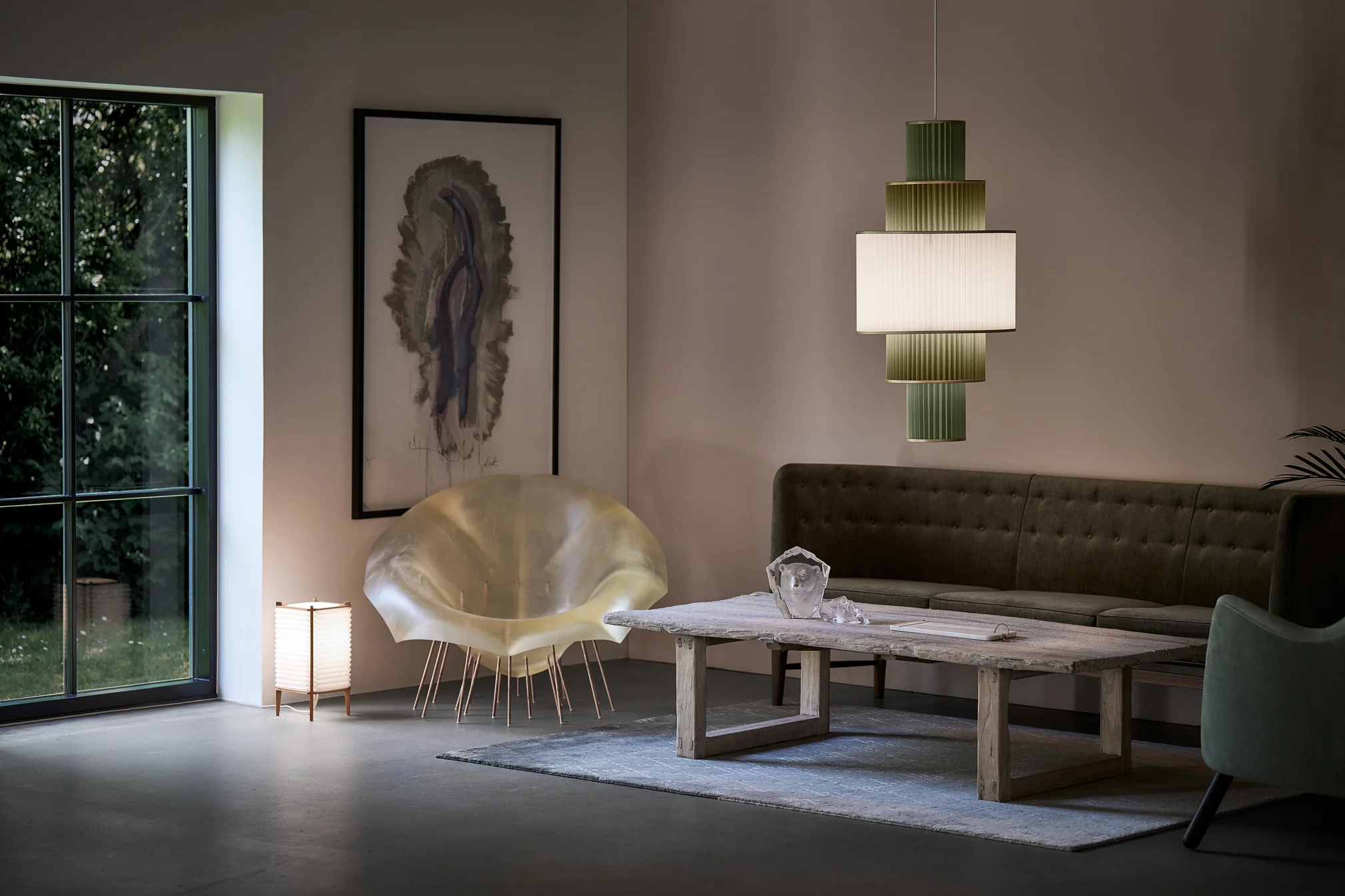 Lampa stołowa MODEL 303 BEE HIVE biały - Image 9