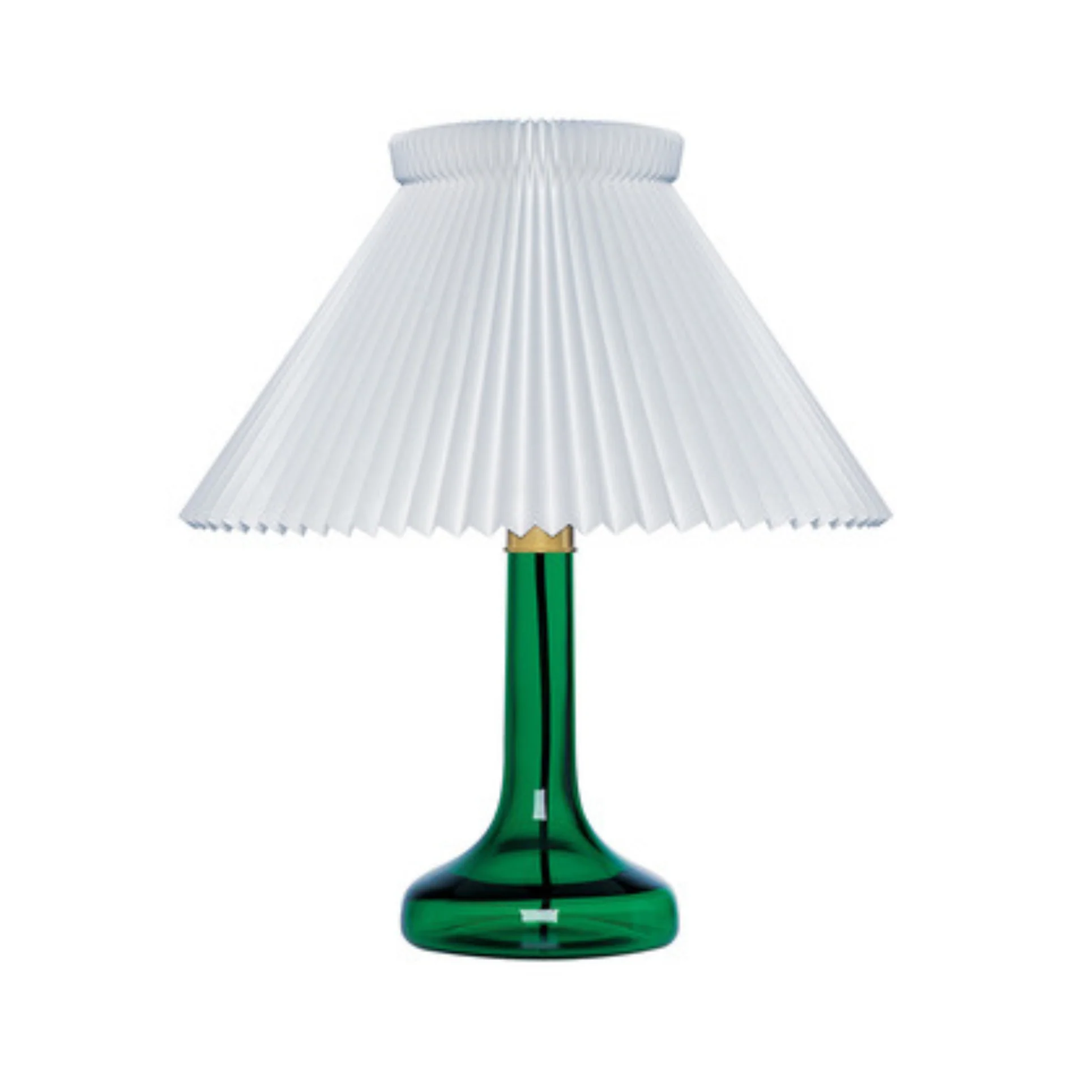 Lampa stołowa MODEL 343 biały z zieloną podstawą
