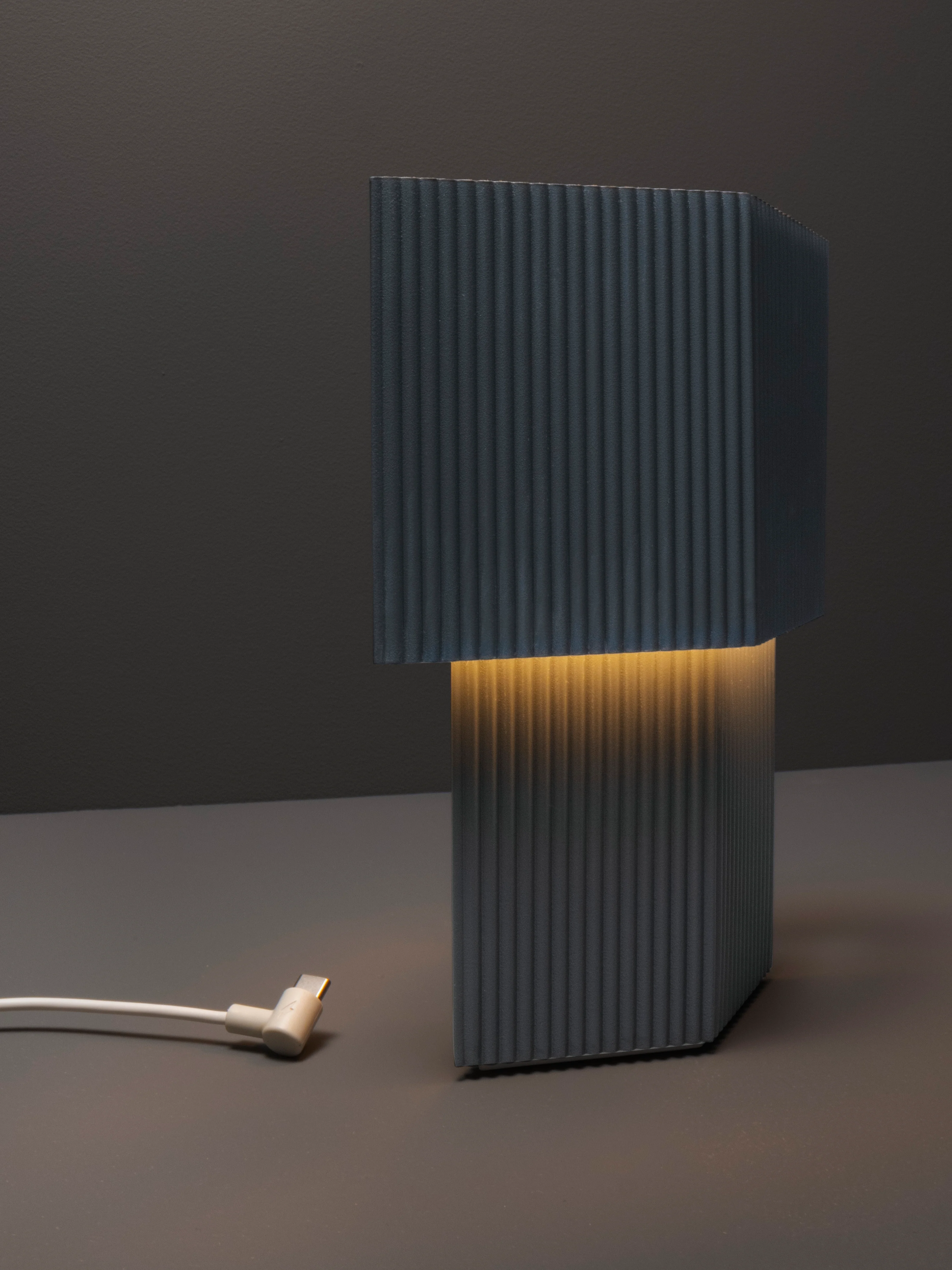 Lampa stołowa ROMB MINI ciemnoniebieski - Image 6