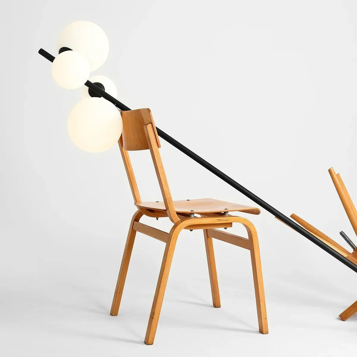 Lampa podłogowa BLOOM czarny - Image 2