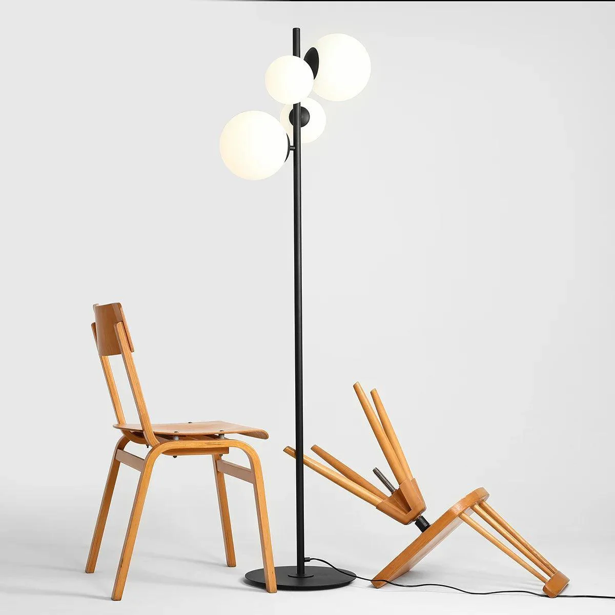 Lampa podłogowa BLOOM czarny - Image 4