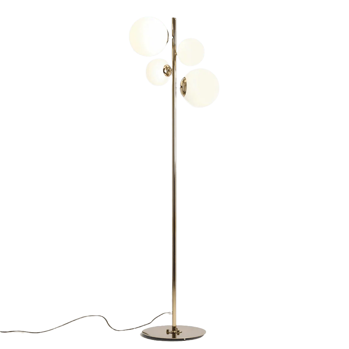Lampa podłogowa BLOOM złoty