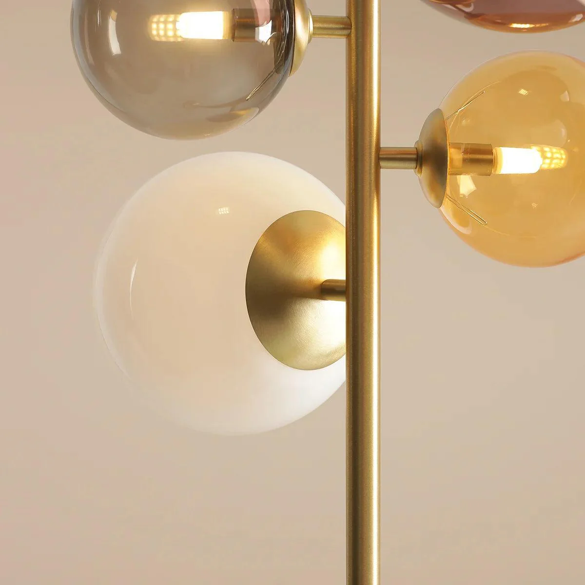 Lampa podłogowa BLOOM wielokolorowy - Image 3