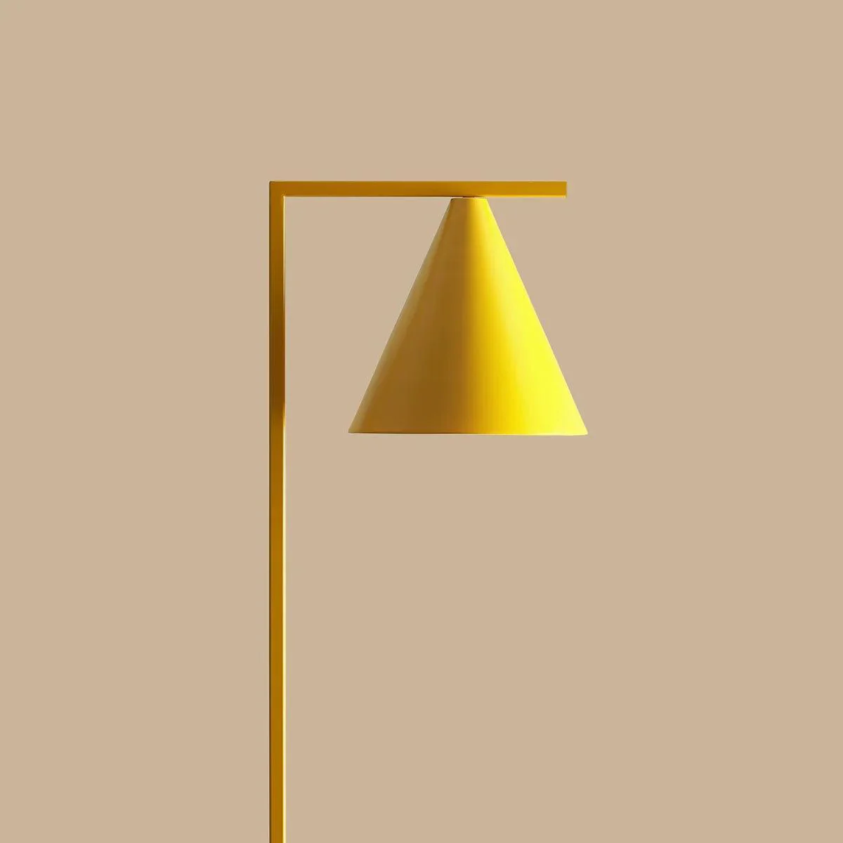 Lampa podłogowa FORM musztardowy - Image 4