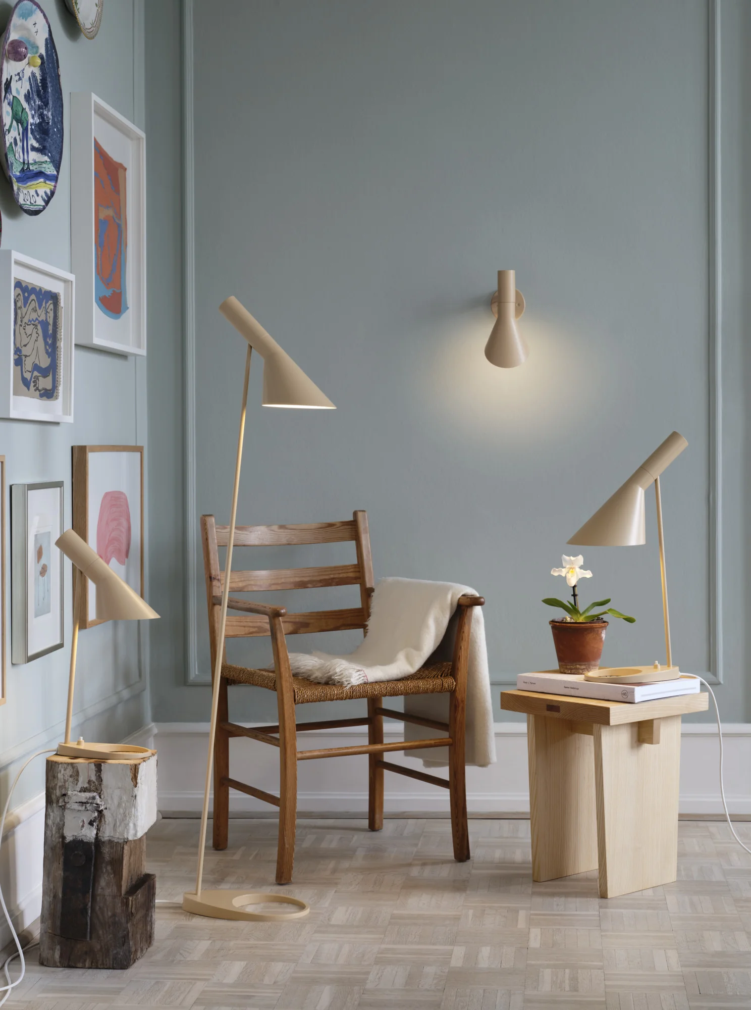 Lampa stołowa AJ ciepły piaskowy - Image 4