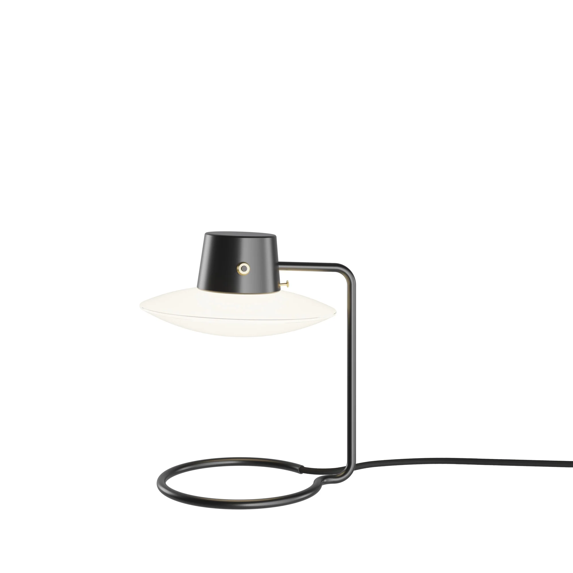 Lampa stołowa AJ OXFORD czarny z białym wykończeniem - Image 7