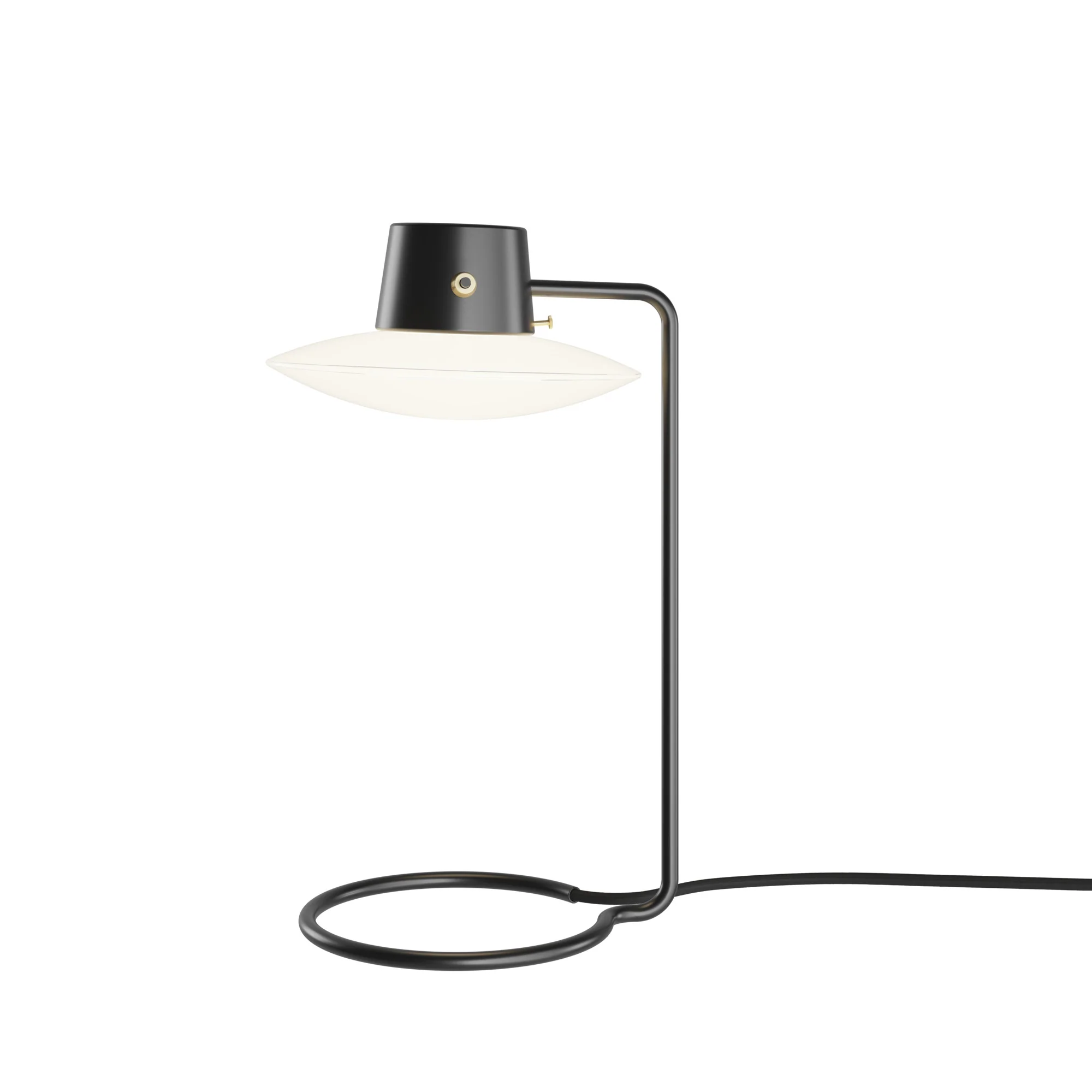 Lampa stołowa AJ OXFORD czarny z białym wykończeniem - Image 8