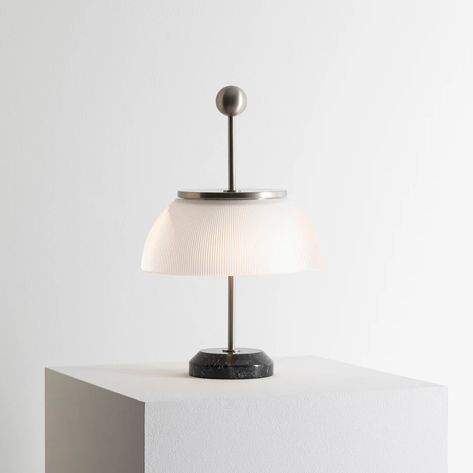 Lampa stołowa ALFA biały z marmurową podstawą - Image 7