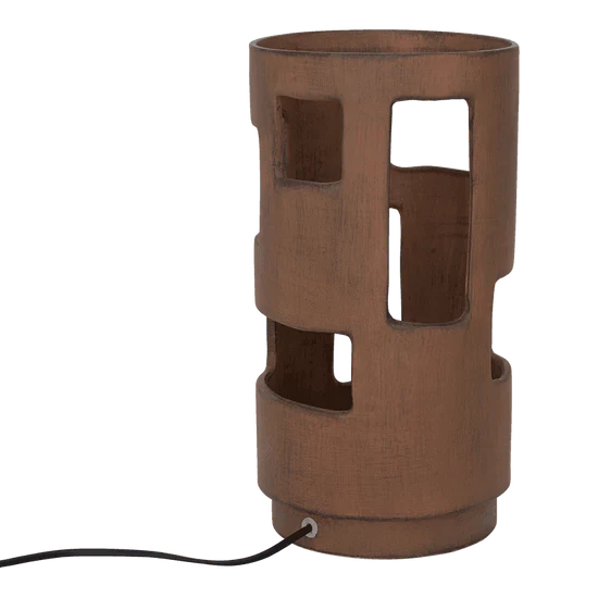 Lampa stołowa ANGOLI rdzawobrązowy - Image 4