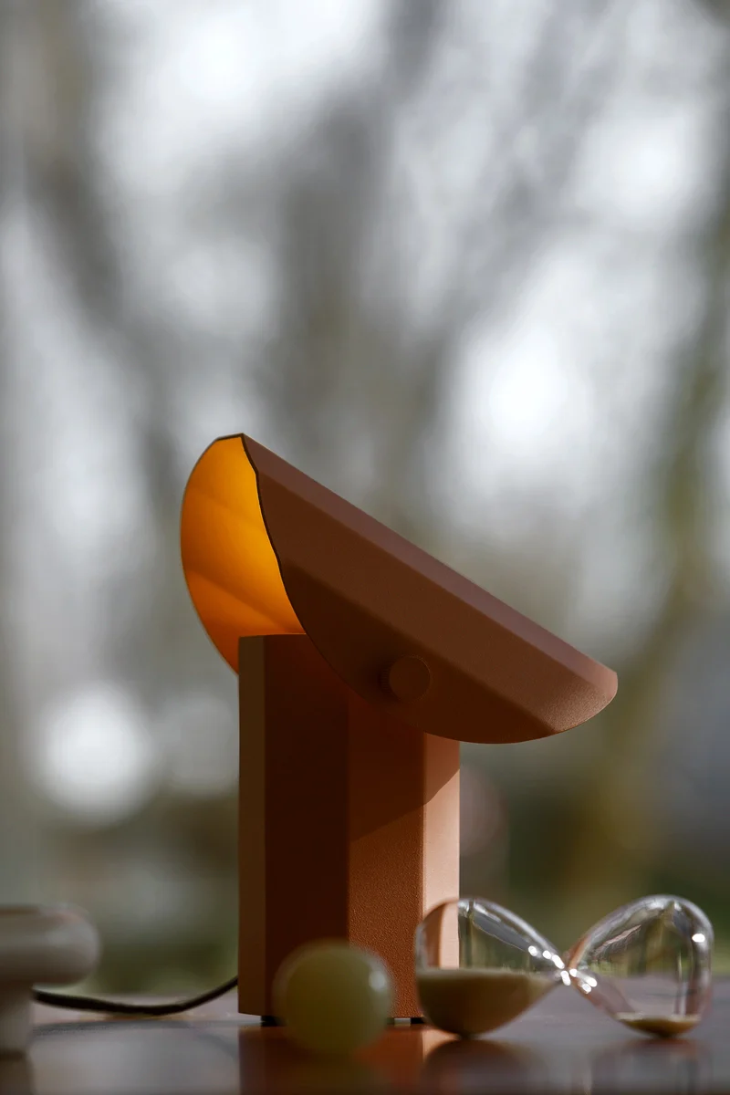 Lampa stołowa APOLIN złamany róż - Image 13