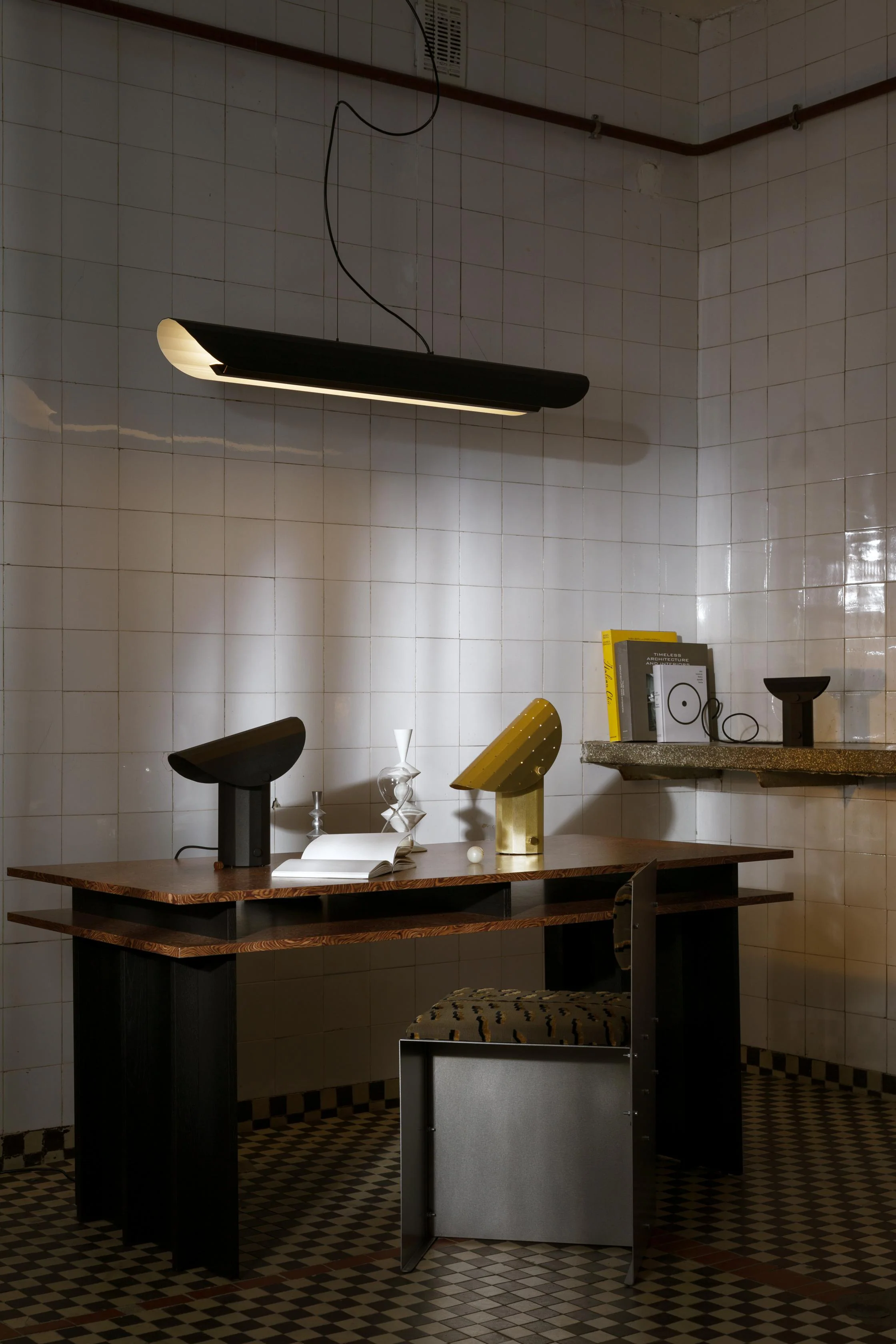 Lampa stołowa APOLIN mosiądz szczotkowany - Image 10