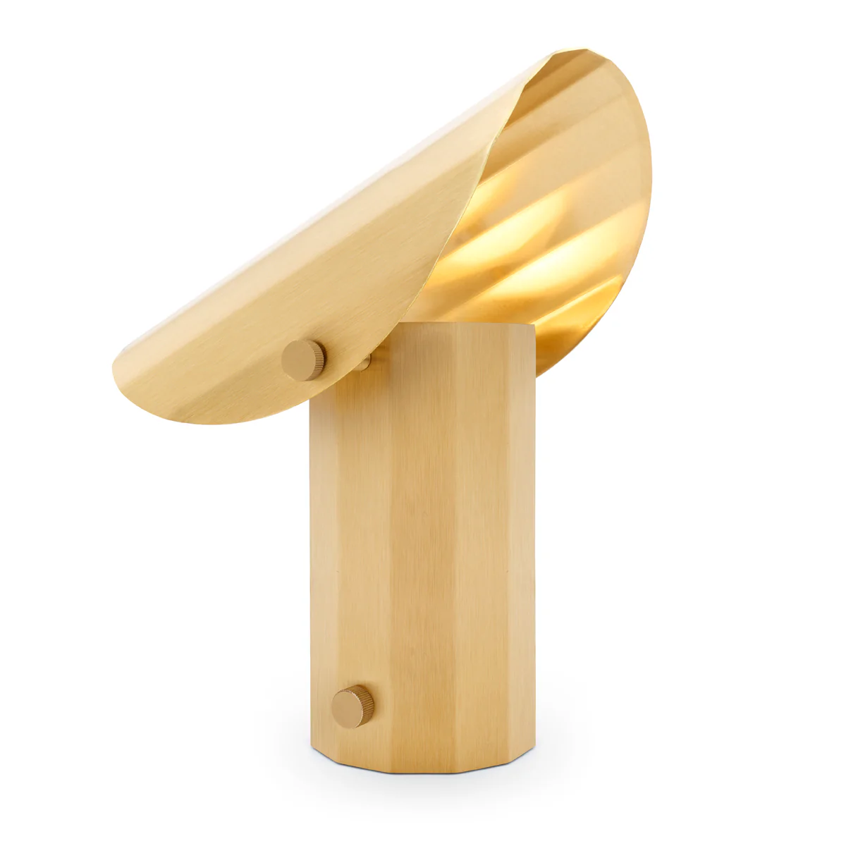 Lampa stołowa APOLIN mosiądz szczotkowany - Image 5
