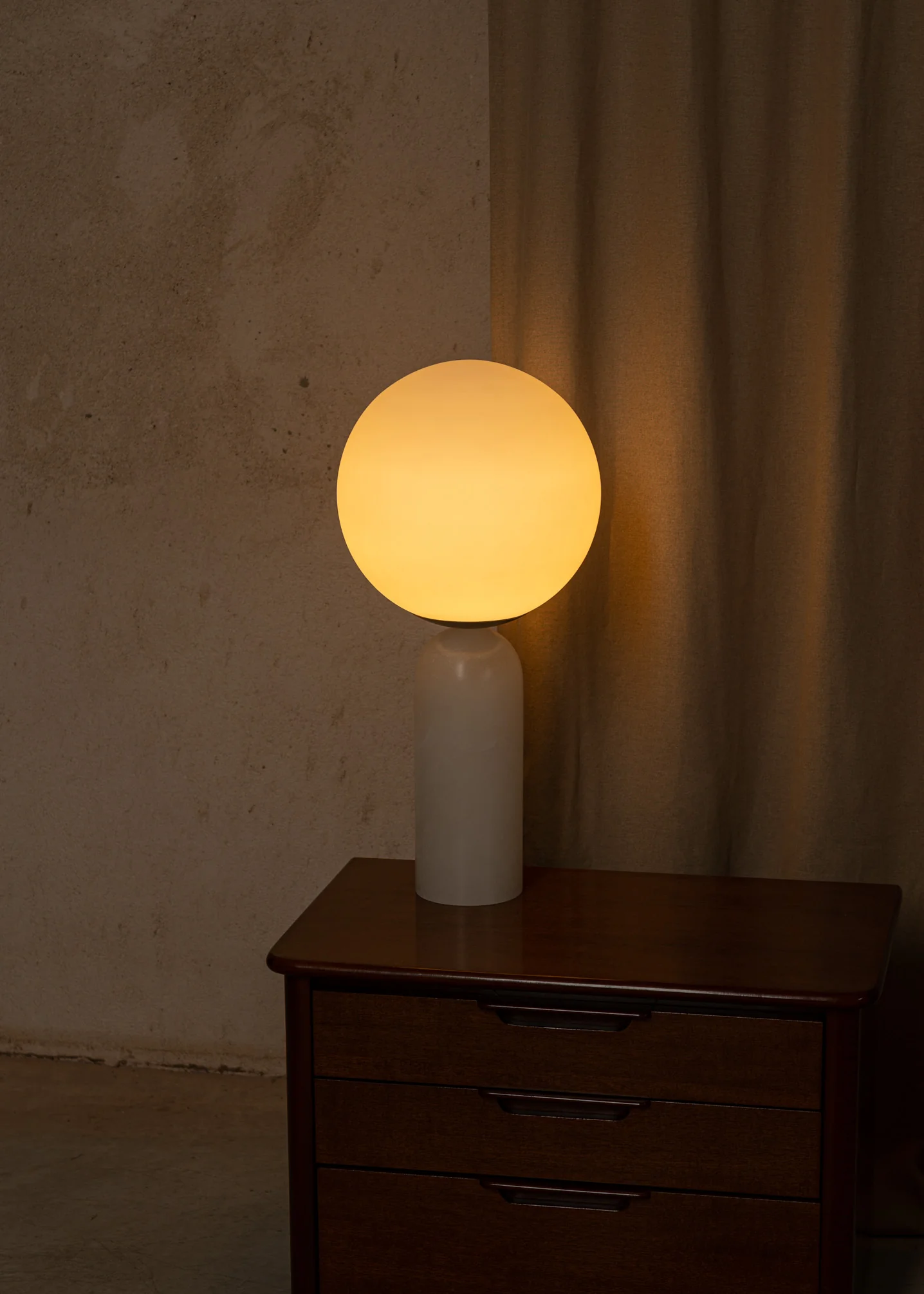Lampa stołowa ATLAS biały alabaster - Image 2