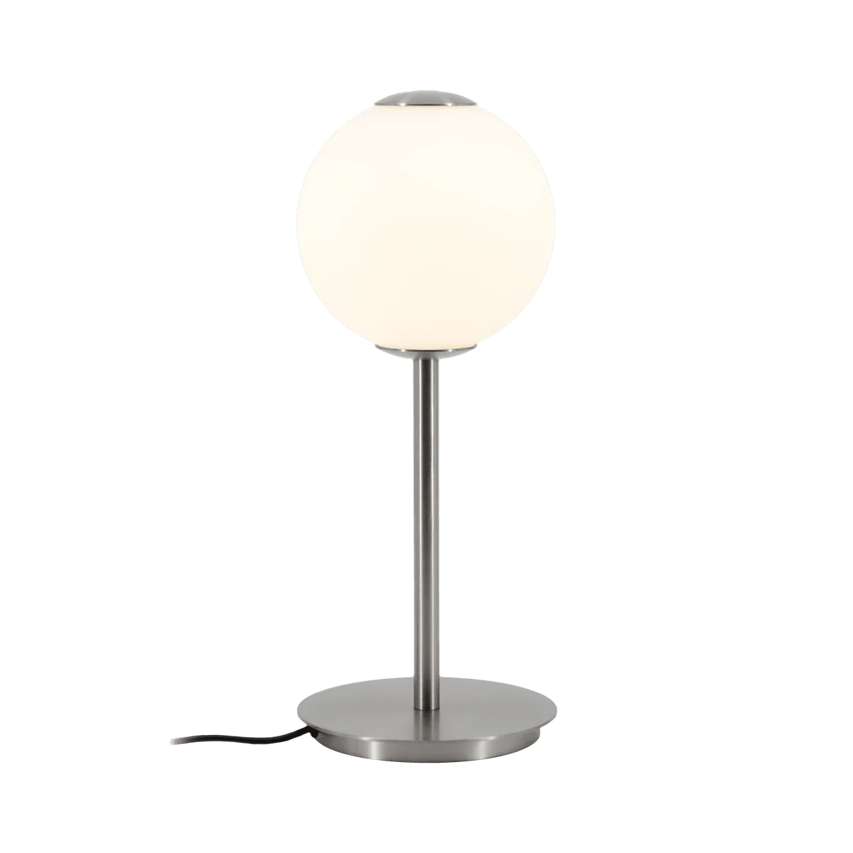 Lampa stołowa AUDREY biały ze srebrną wstawką
