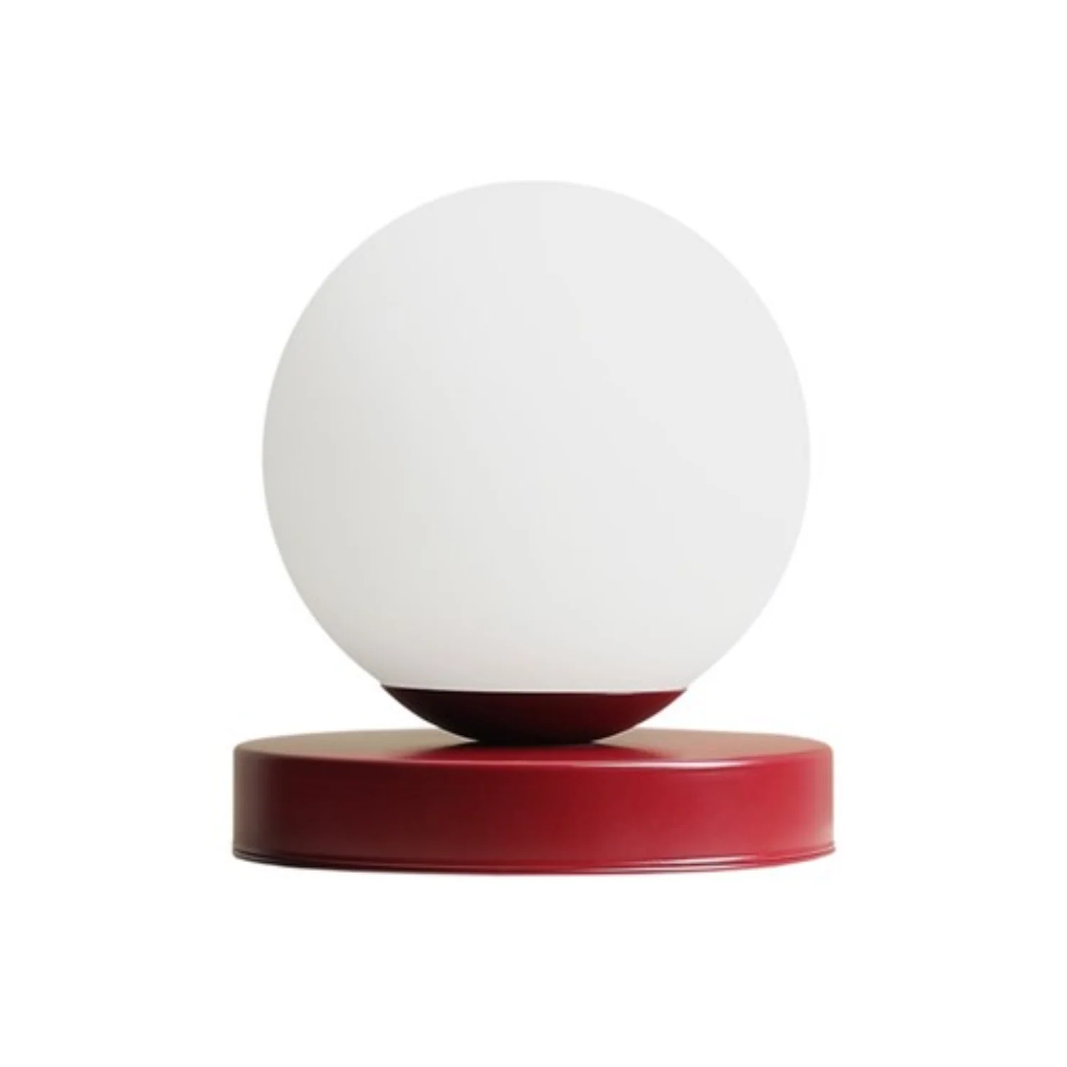 Lampa stołowa BALL czerwony