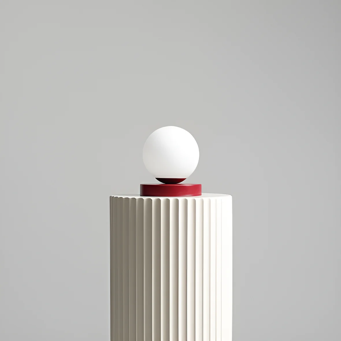 Lampa stołowa BALL czerwony - Image 5