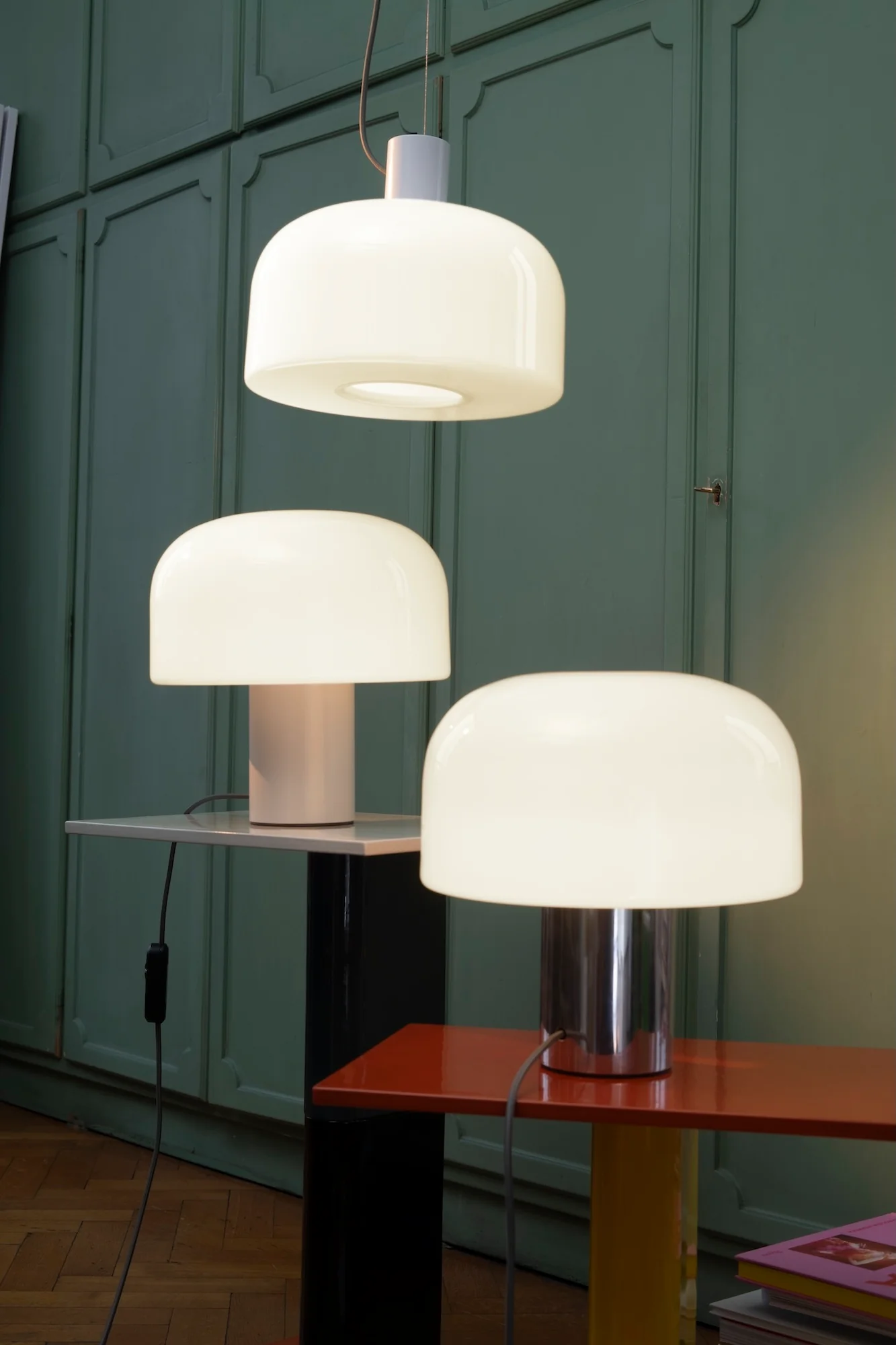 Lampa stołowa BELLHOP T srebrny - Image 4