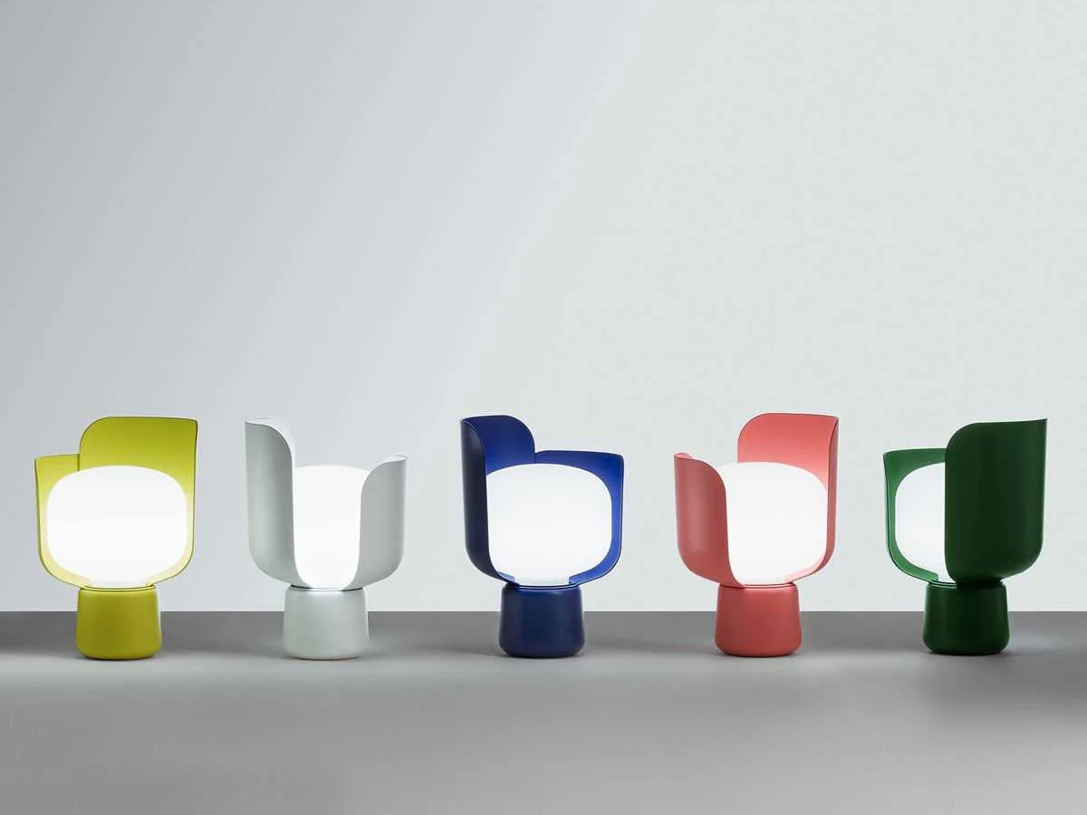 Lampa stołowa BLOM biały - Image 3