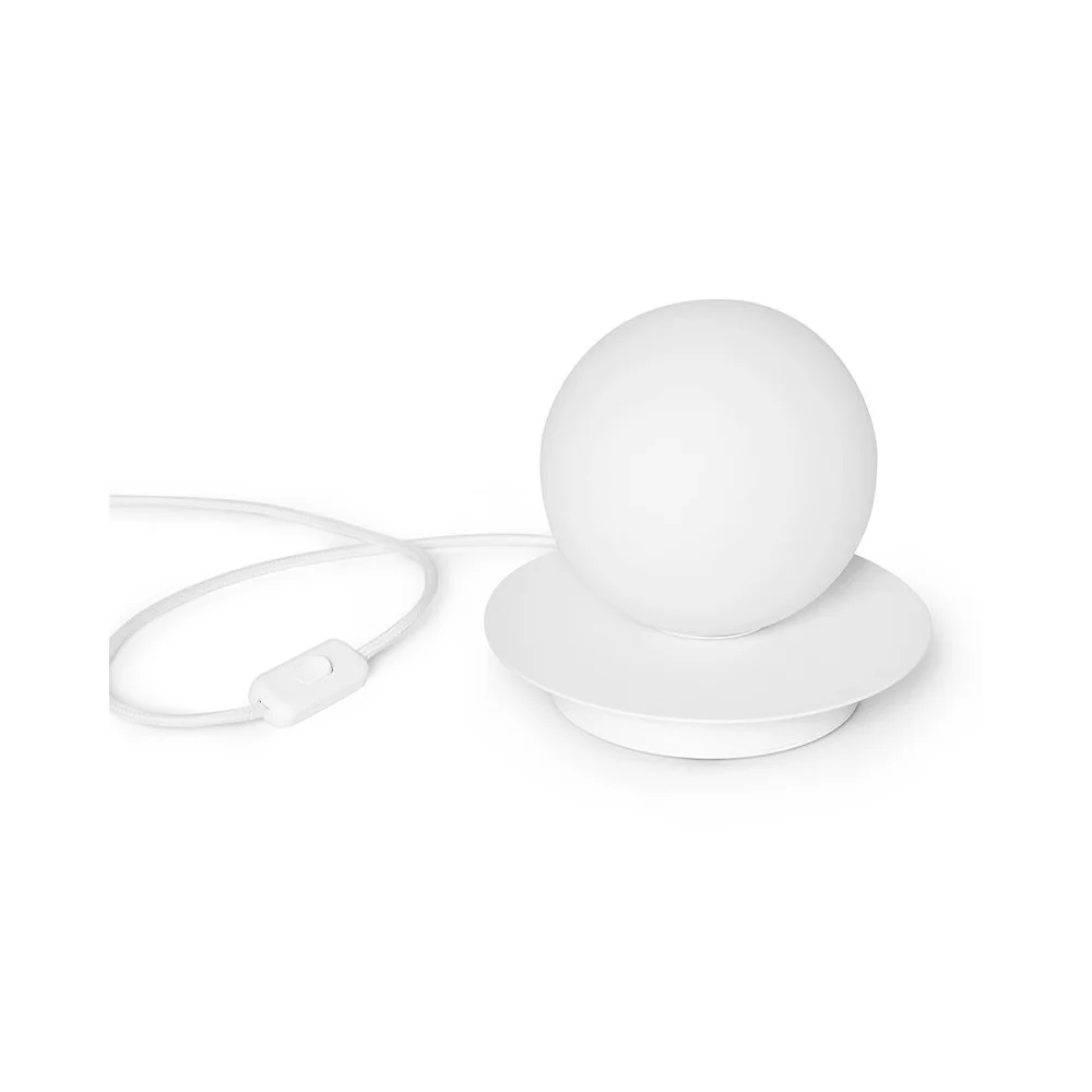 Lampa stołowa BORRA biały - Image 3