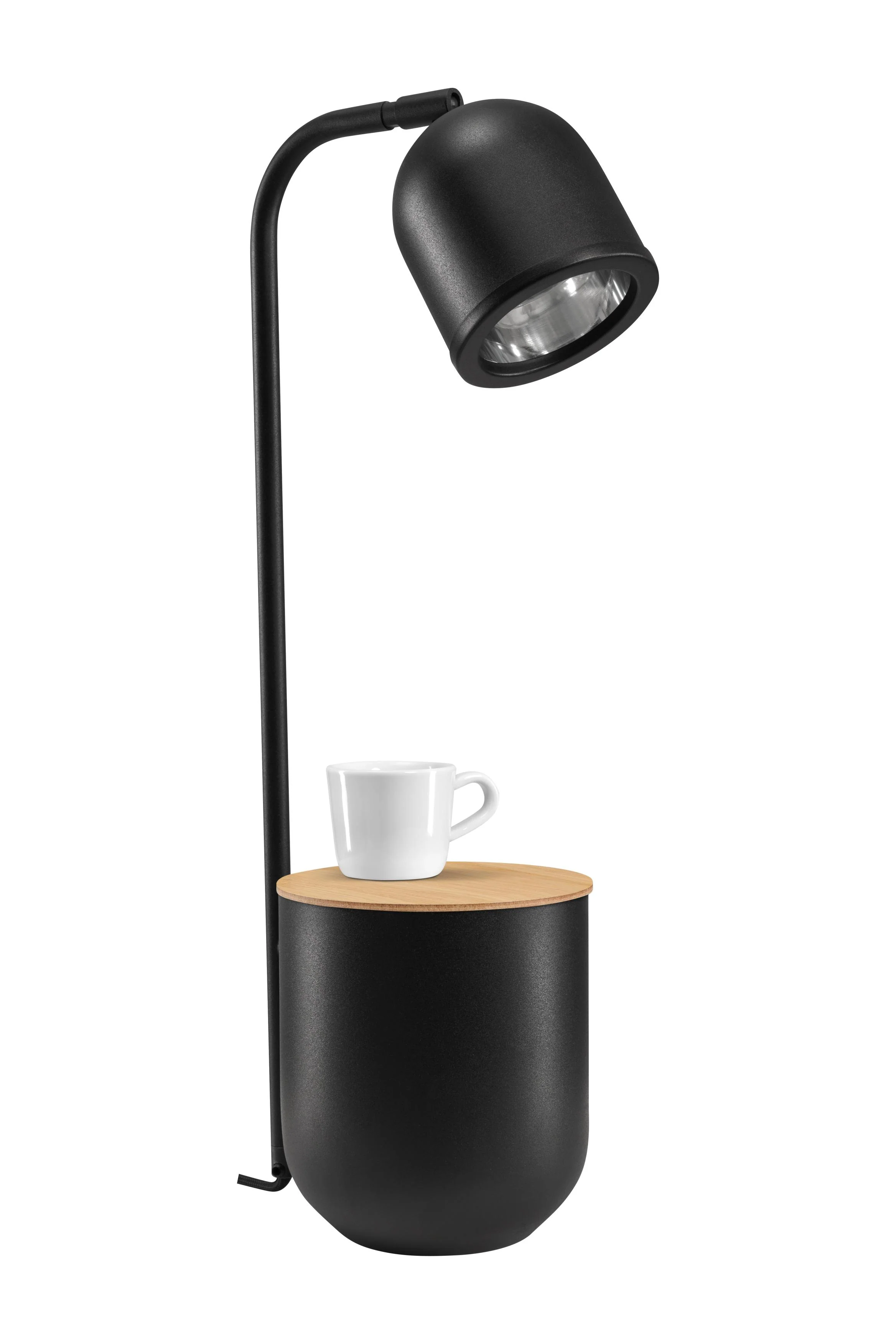 Lampa biurkowa  BOTANICA WOOD czarny - Image 4
