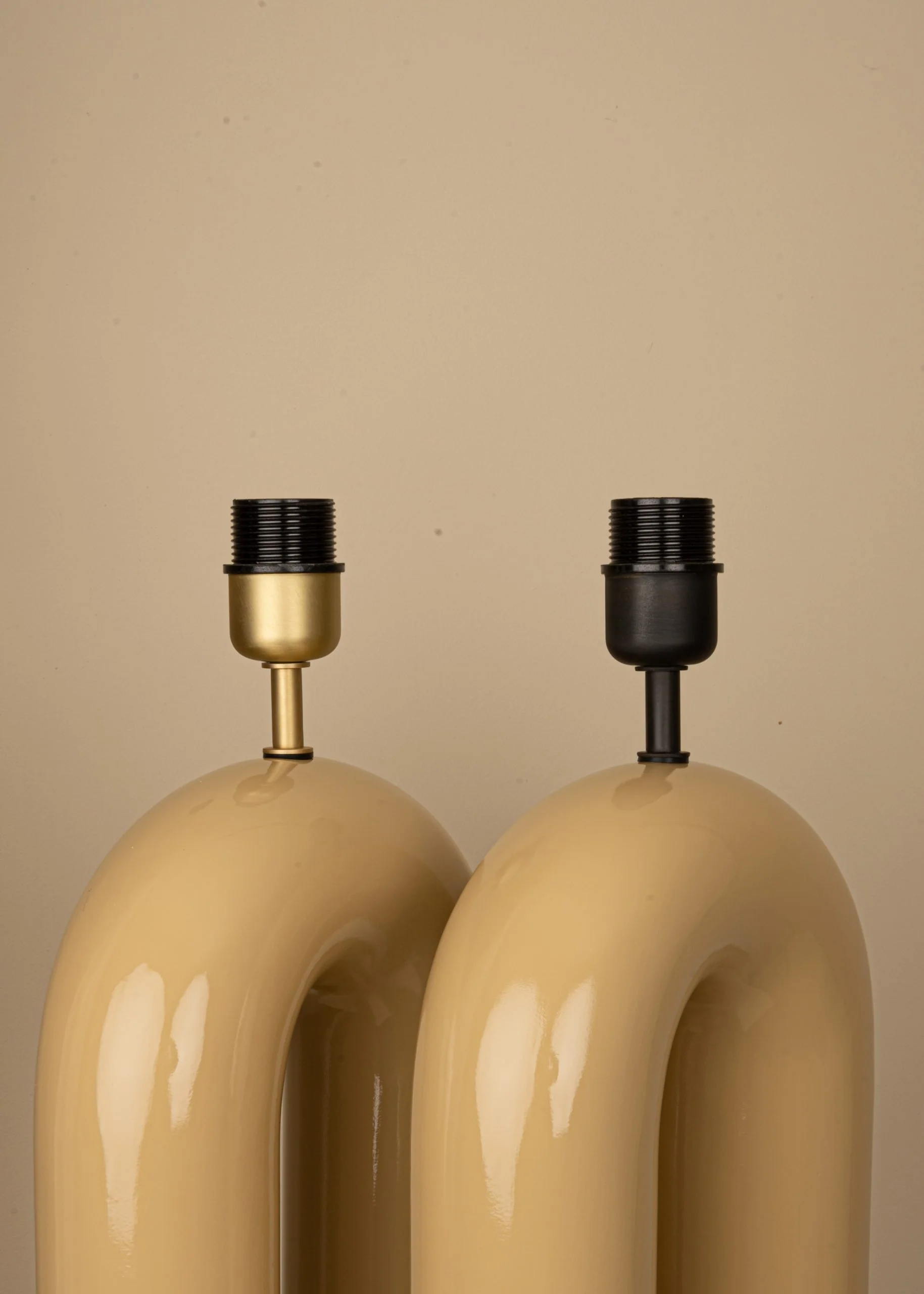 Lampa stołowa ceramiczna ARKO beżowy - Image 6