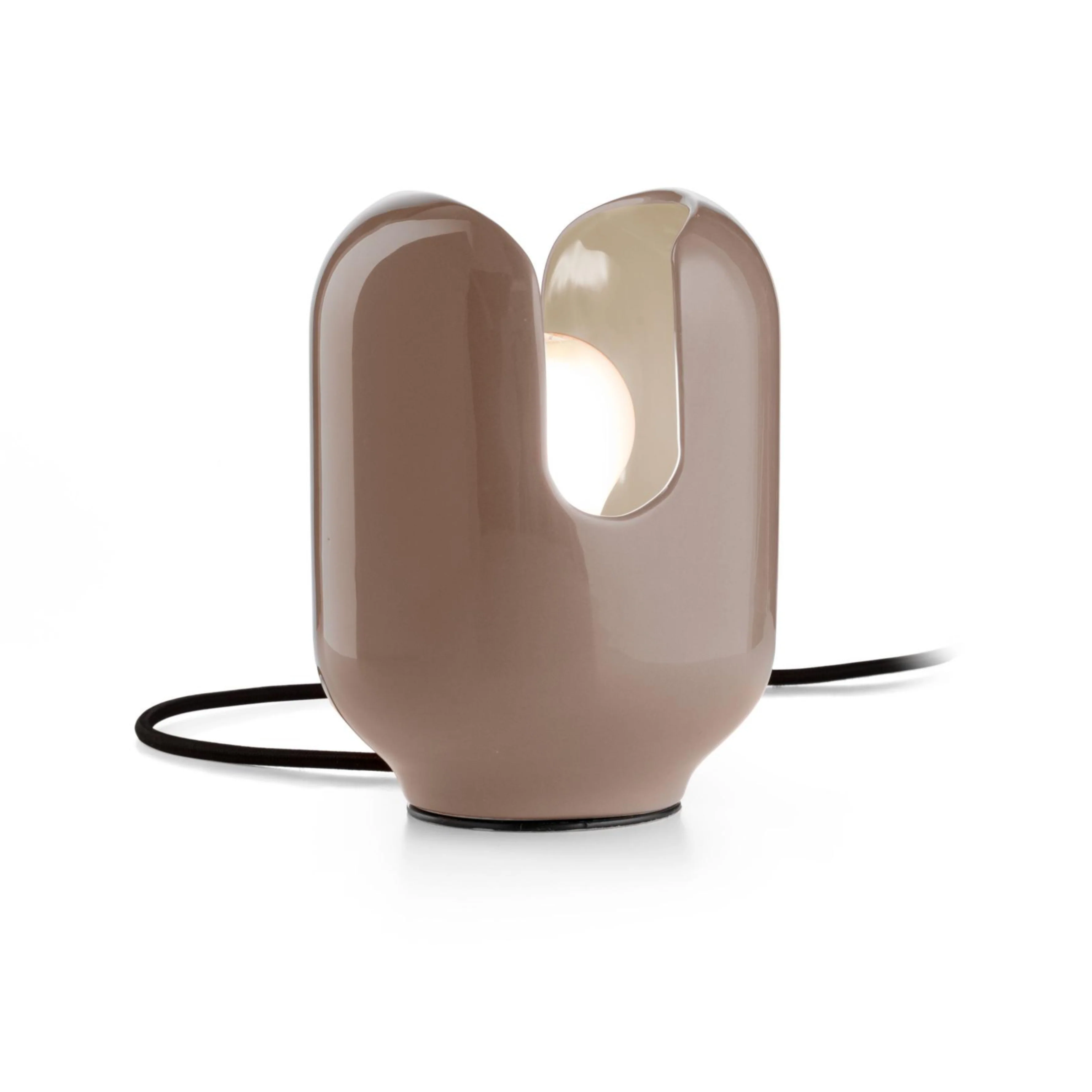Lampa stołowa ceramiczna BATUCADA mokka