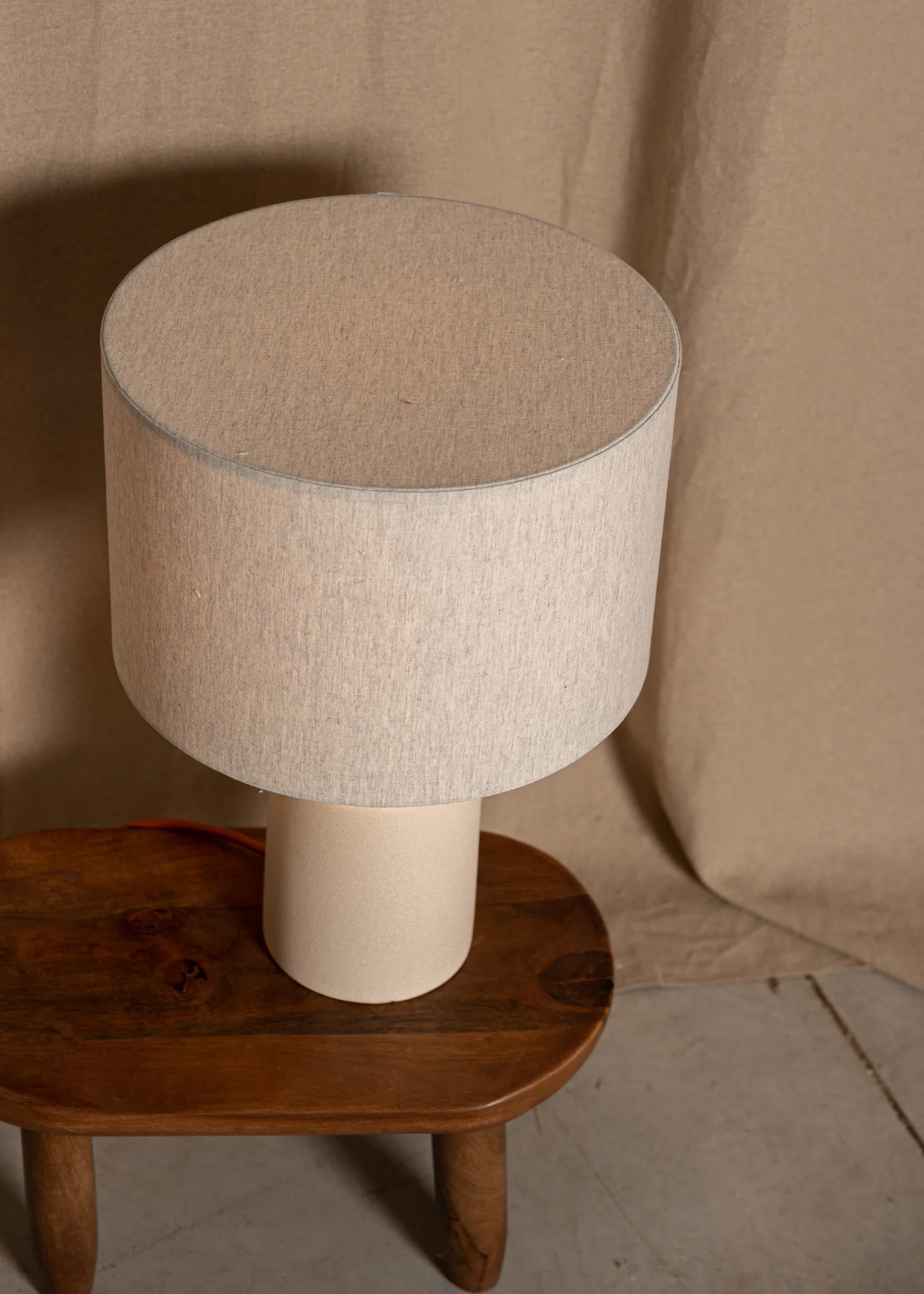 Lampa stołowa ceramiczna JOSEF ecru - Image 12