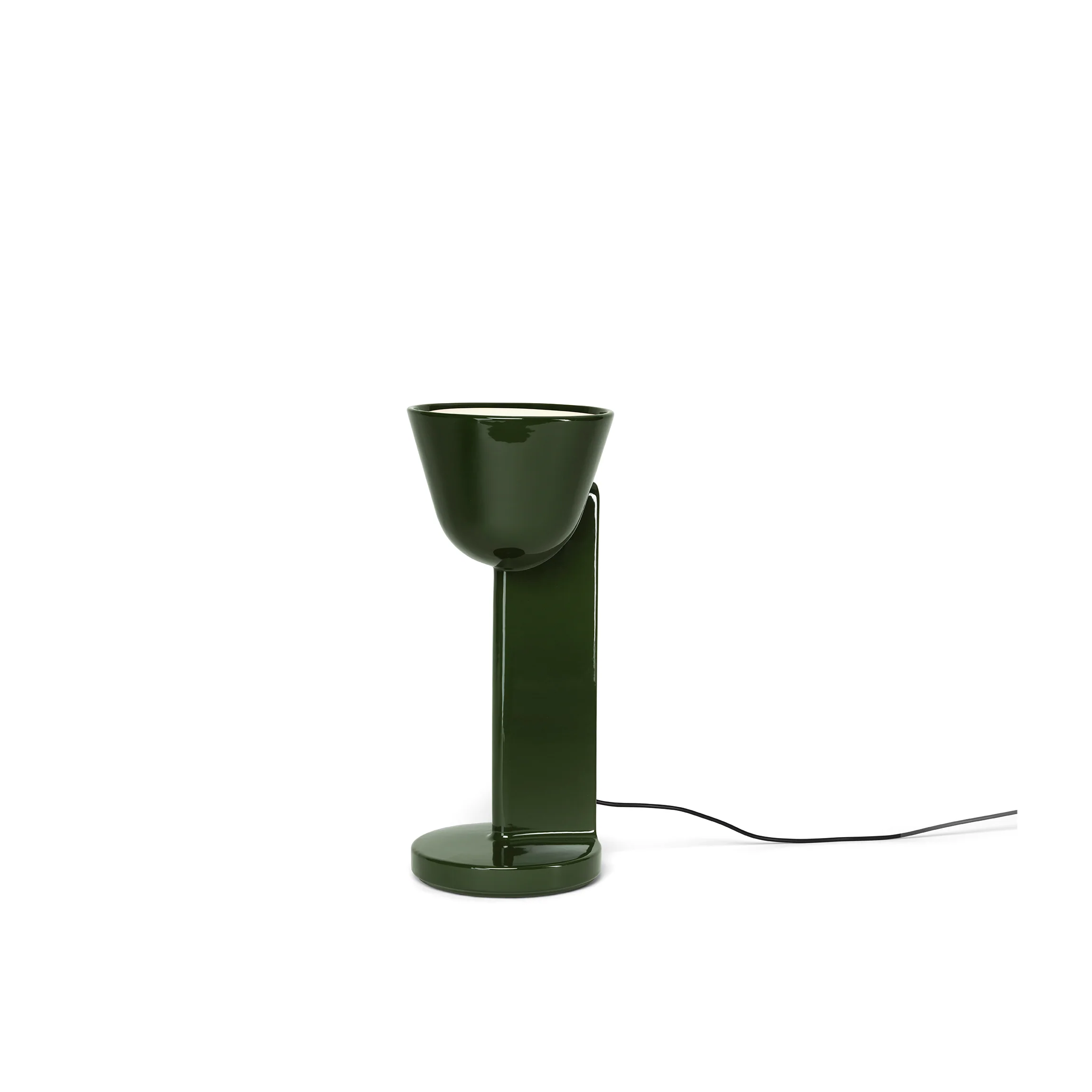 Lampa stołowa CÉRAMIQUE ciemnozielony - Image 4