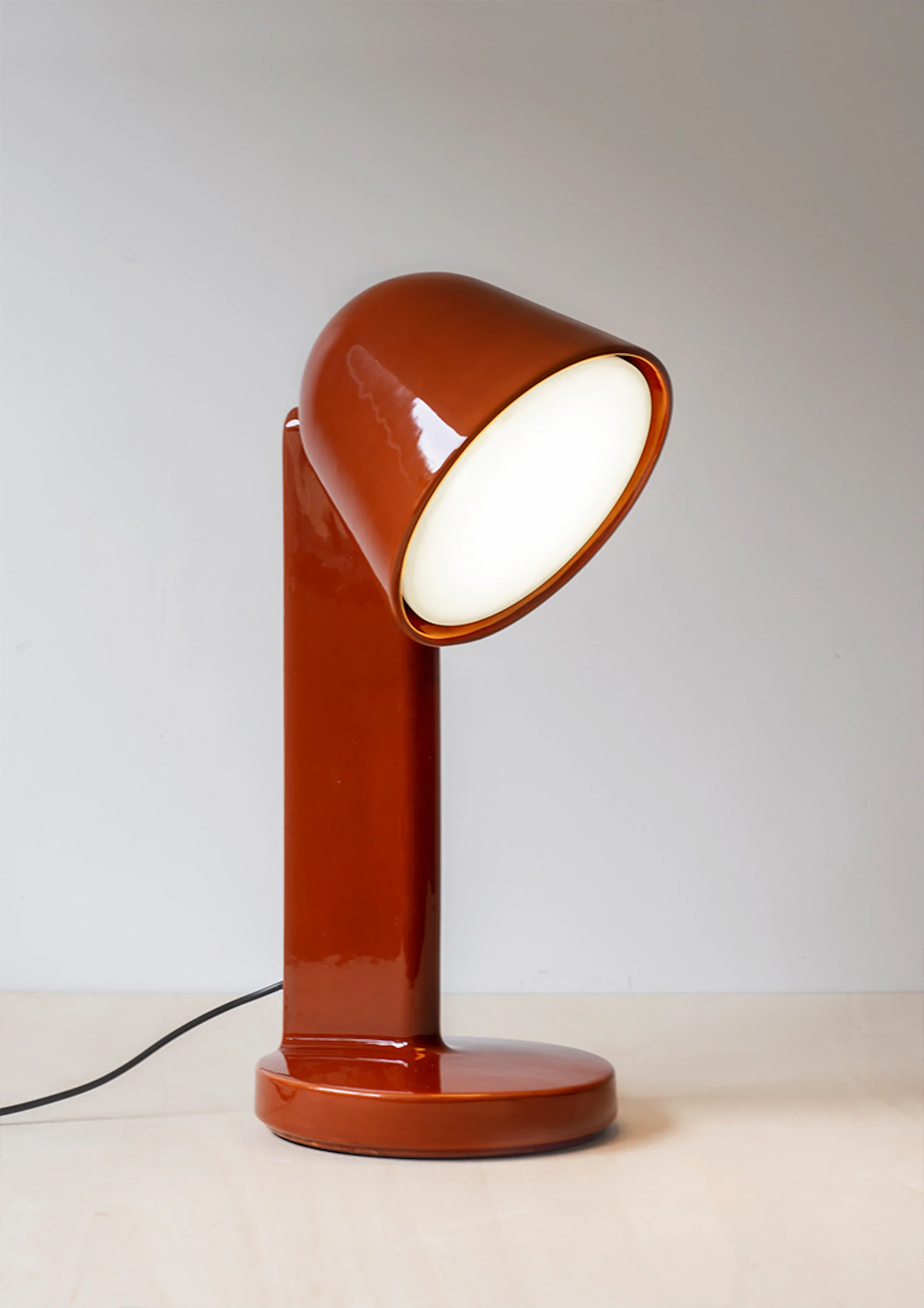 Lampa stołowa CÉRAMIQUE czerwony - Image 4