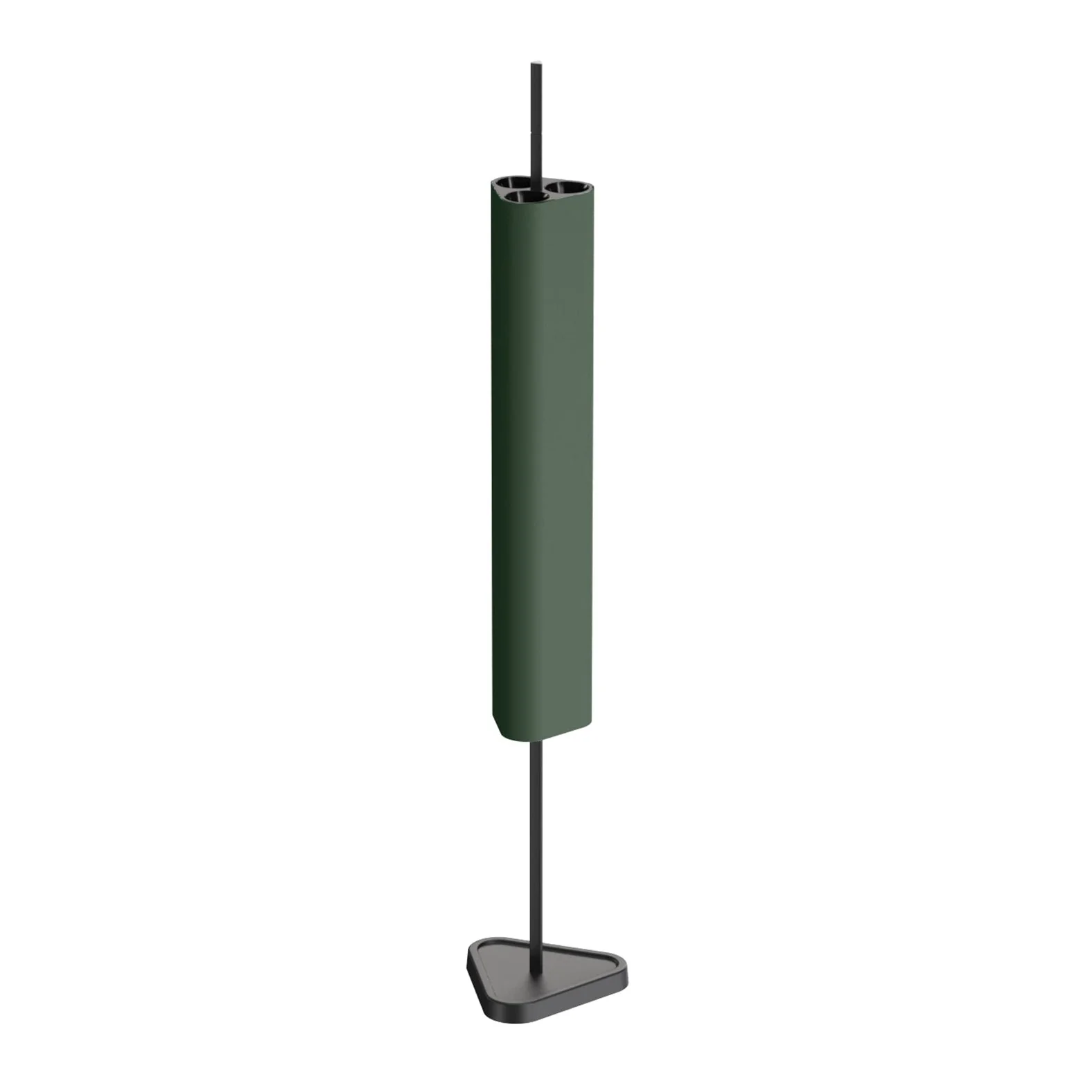 Lampa stołowa EMI ciemnozielony z czarną podstawą