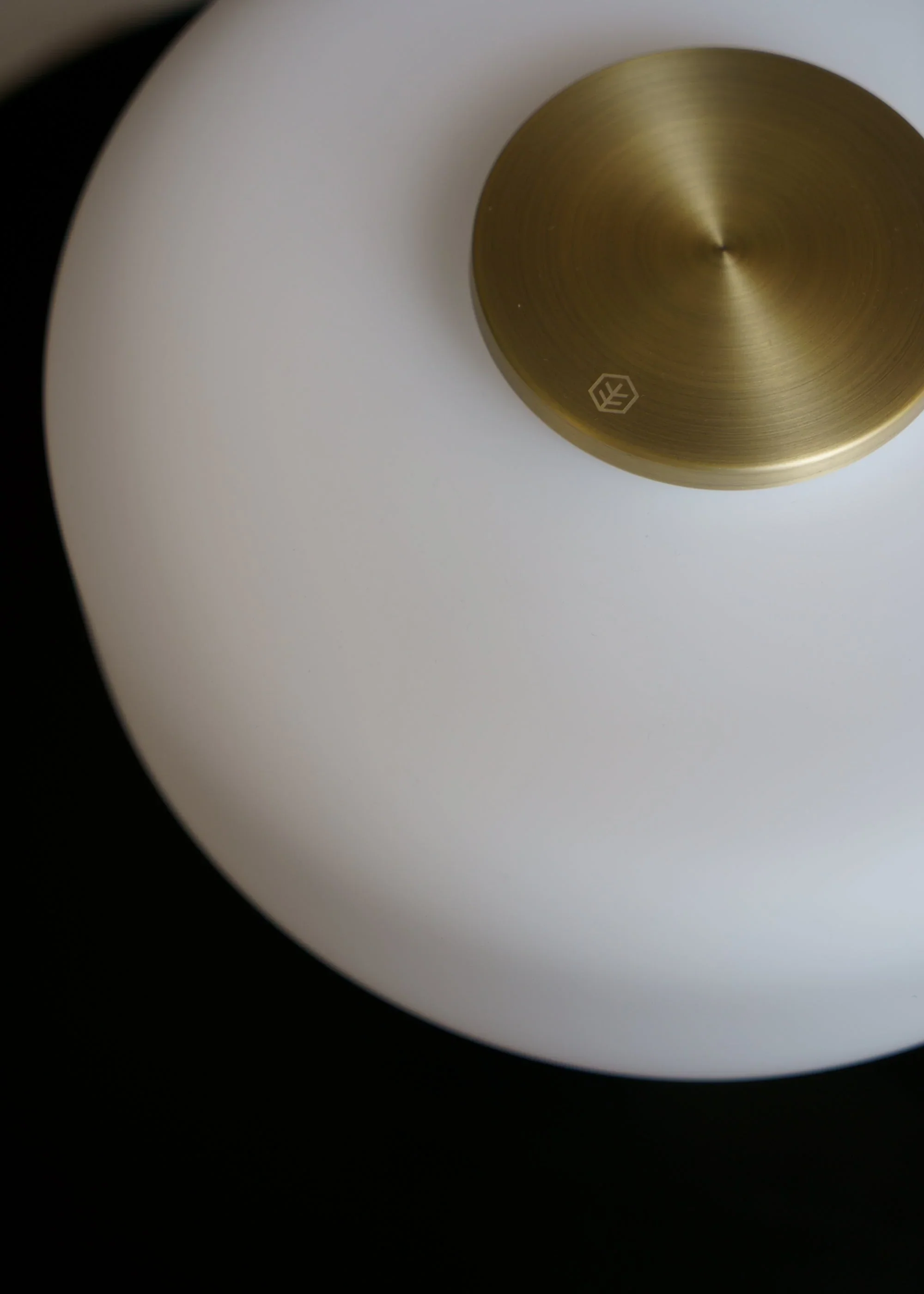 Lampa stołowa FONTE brązowy marmur - Image 7