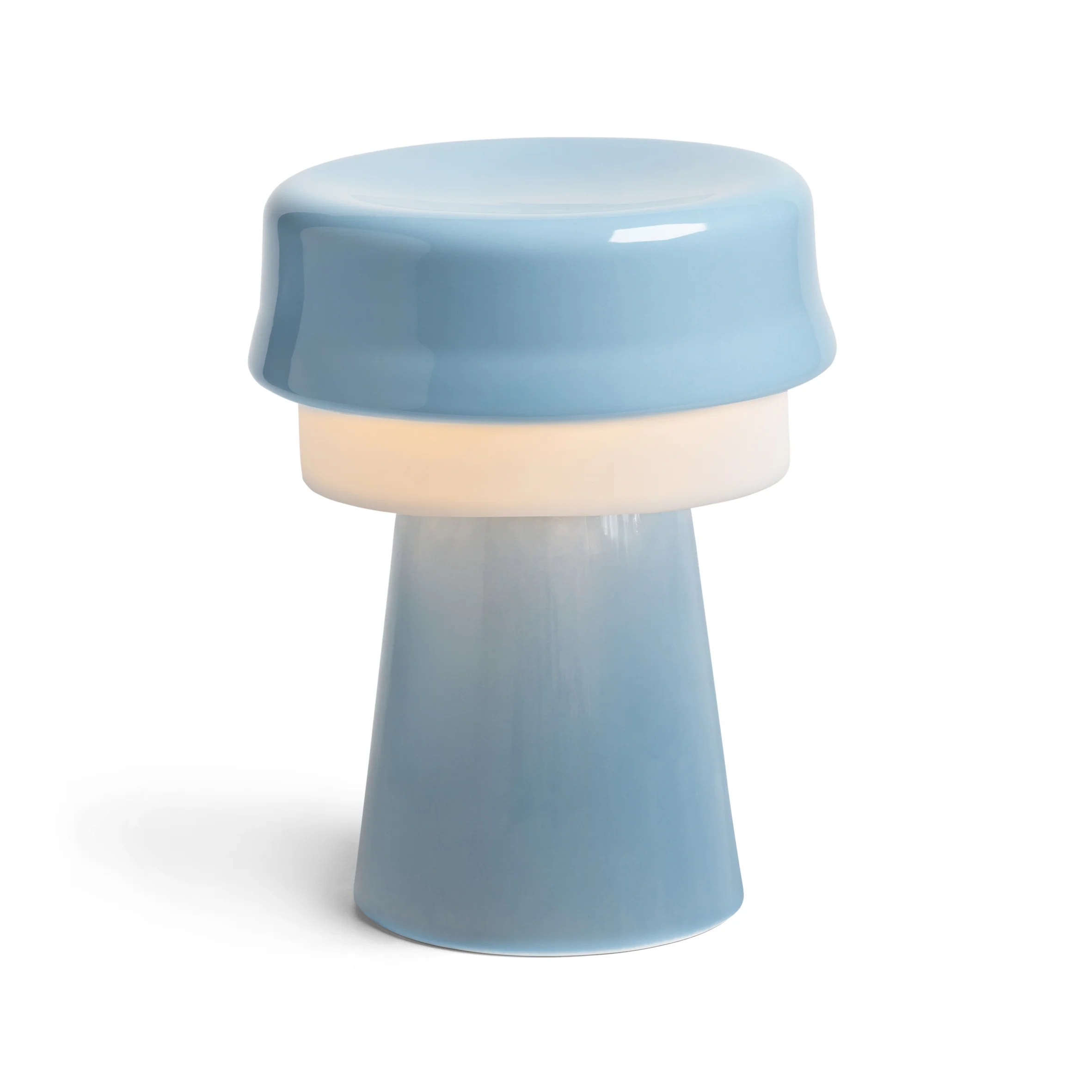 Lampa stołowa HAT niebieski z białym - Image 3