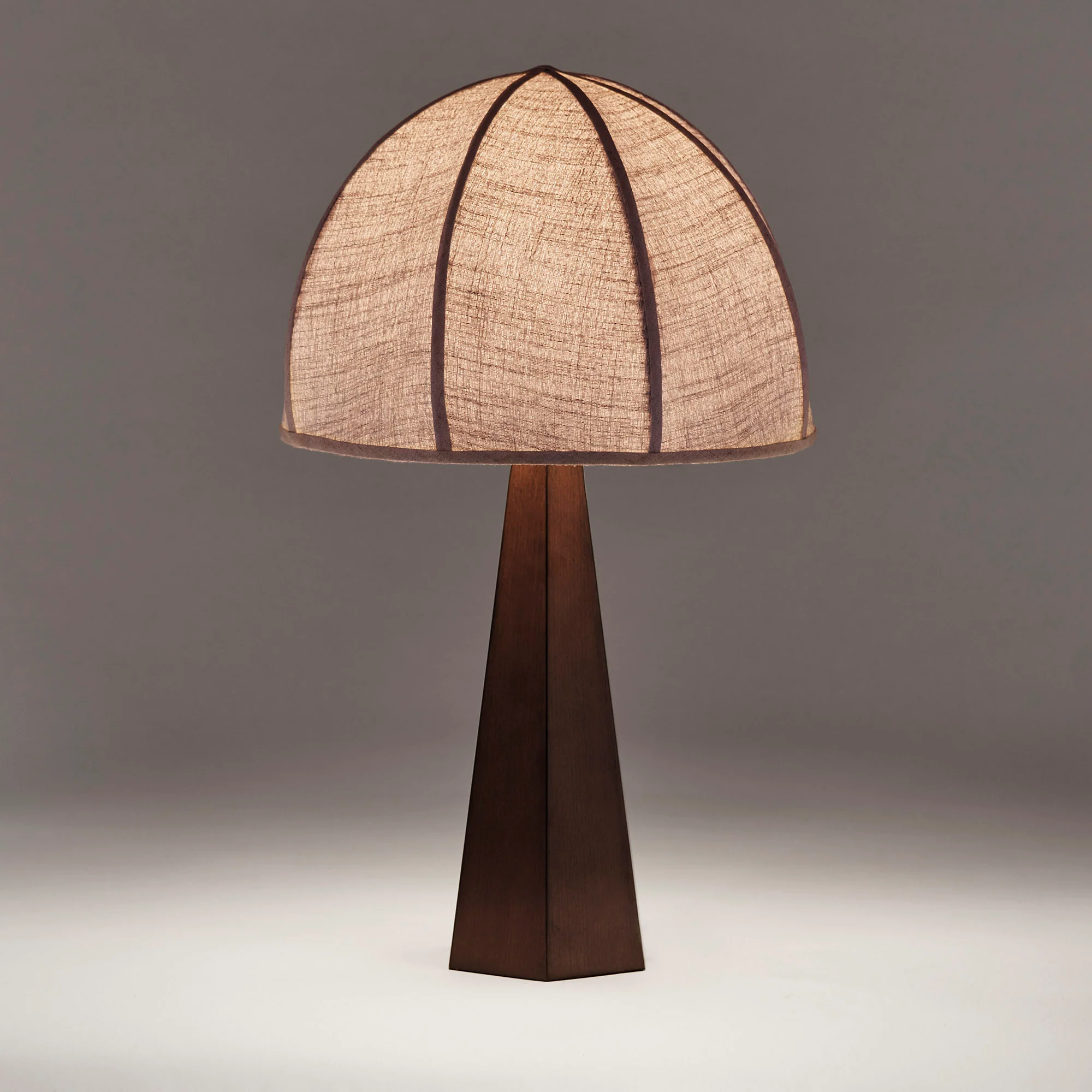 Lampa stołowa HEXAGON fornir jesionowy - Image 3