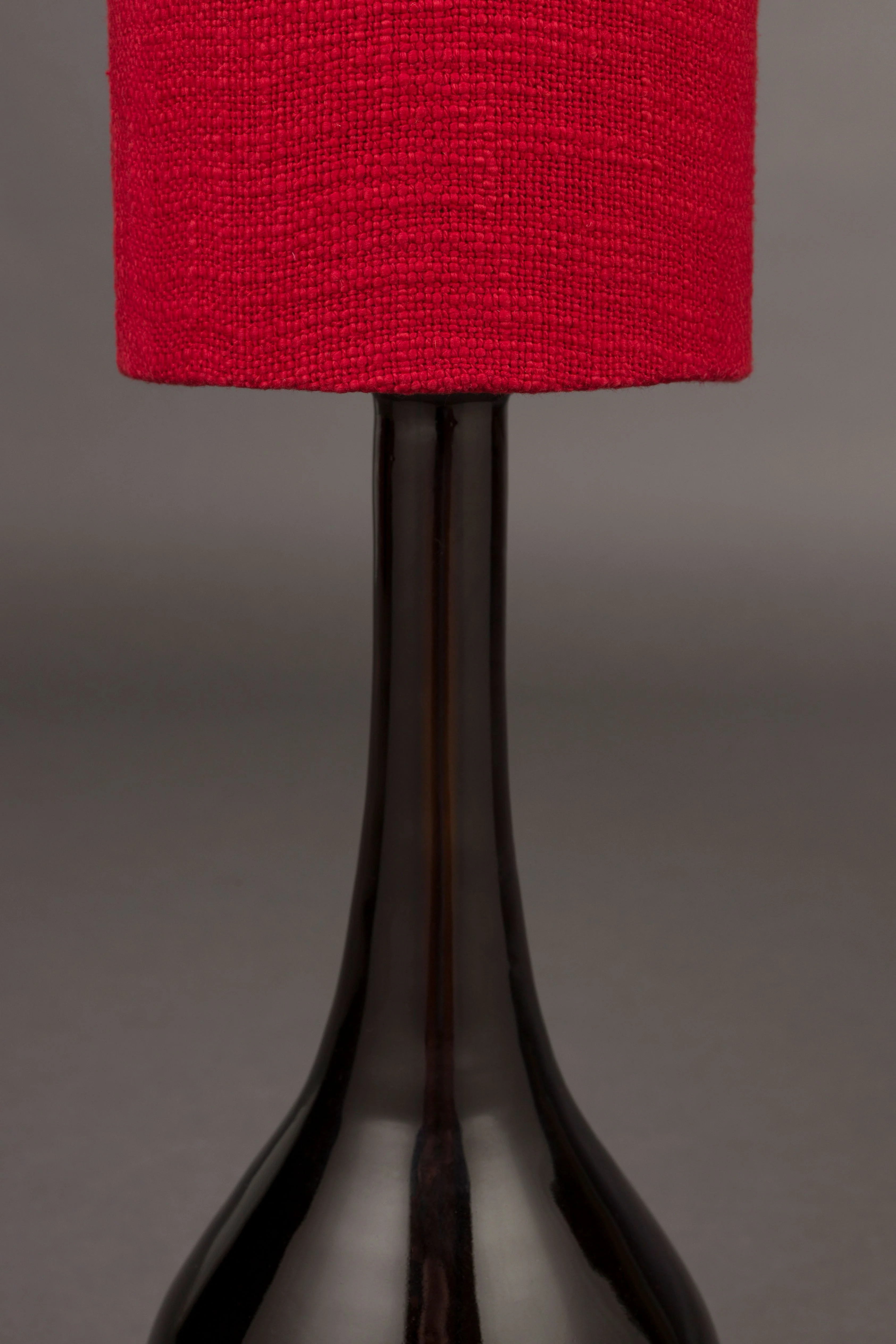 Lampa stołowa JULES czerwony z brązową podstawą - Image 4